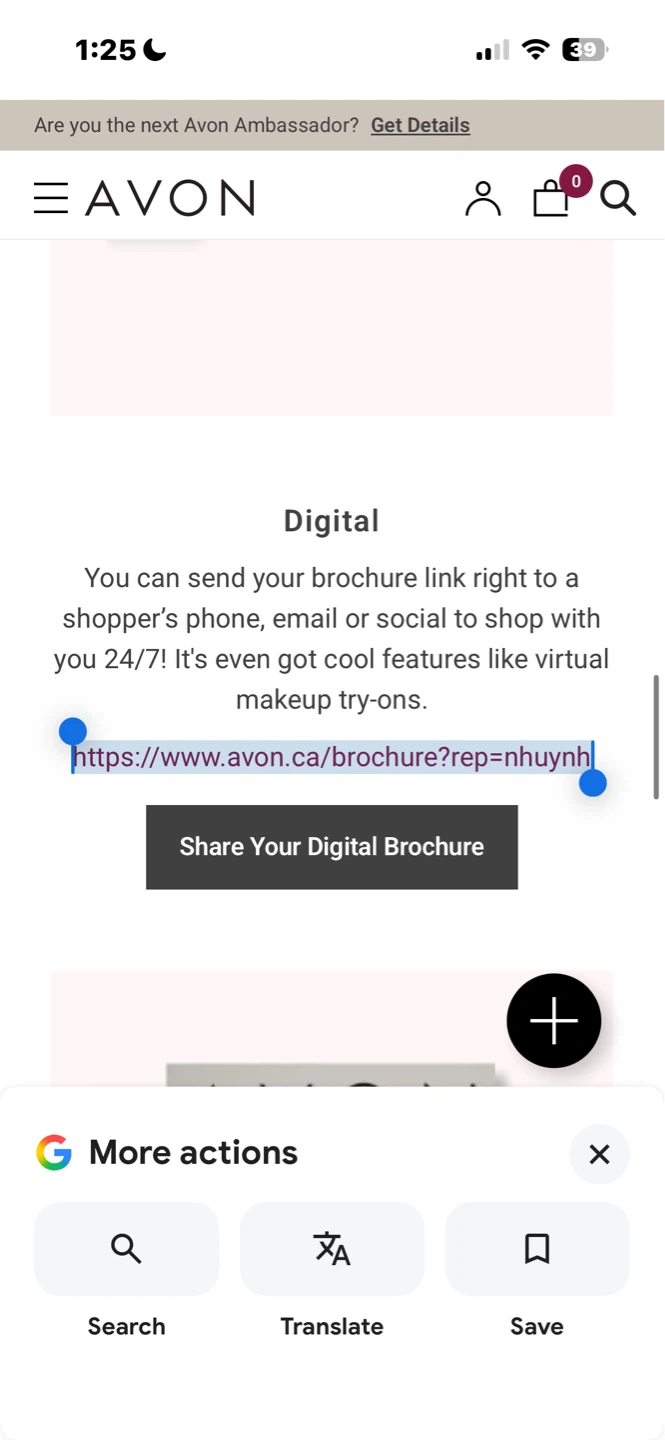Avon Digital Brochure Link
