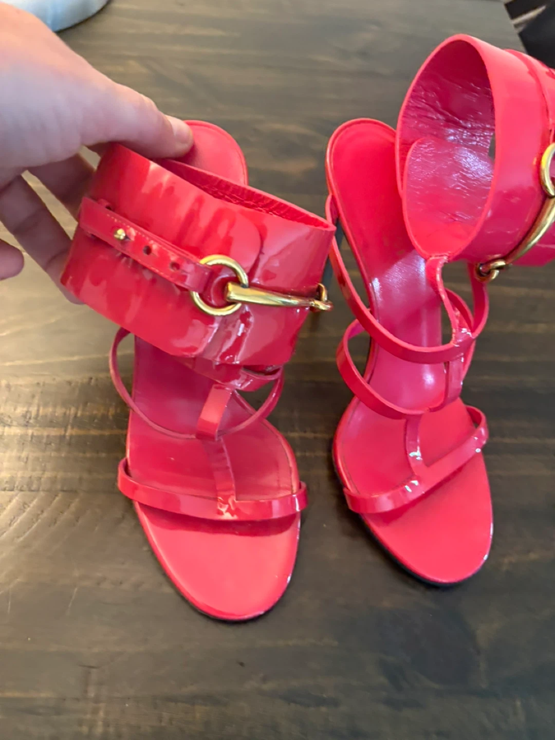 Authentic Hot Pink Gucci Women’s Heels 7.5 - photo 3