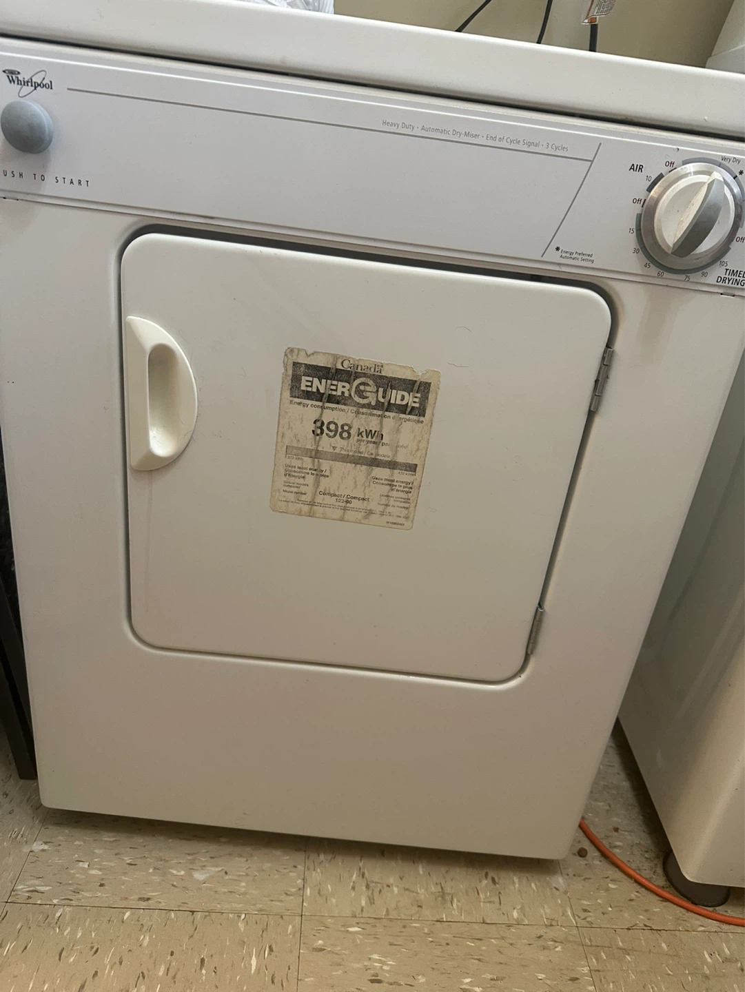 Whirlpool Electric Dryer - photo 3