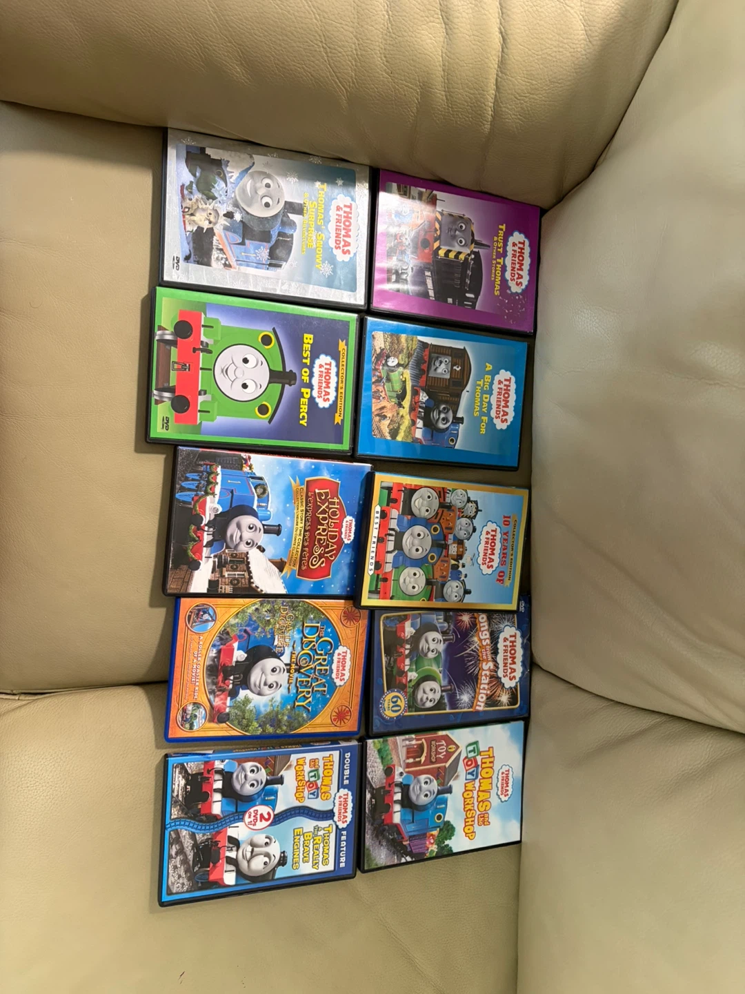Thomas & Friends DVD LOT (TESTED)