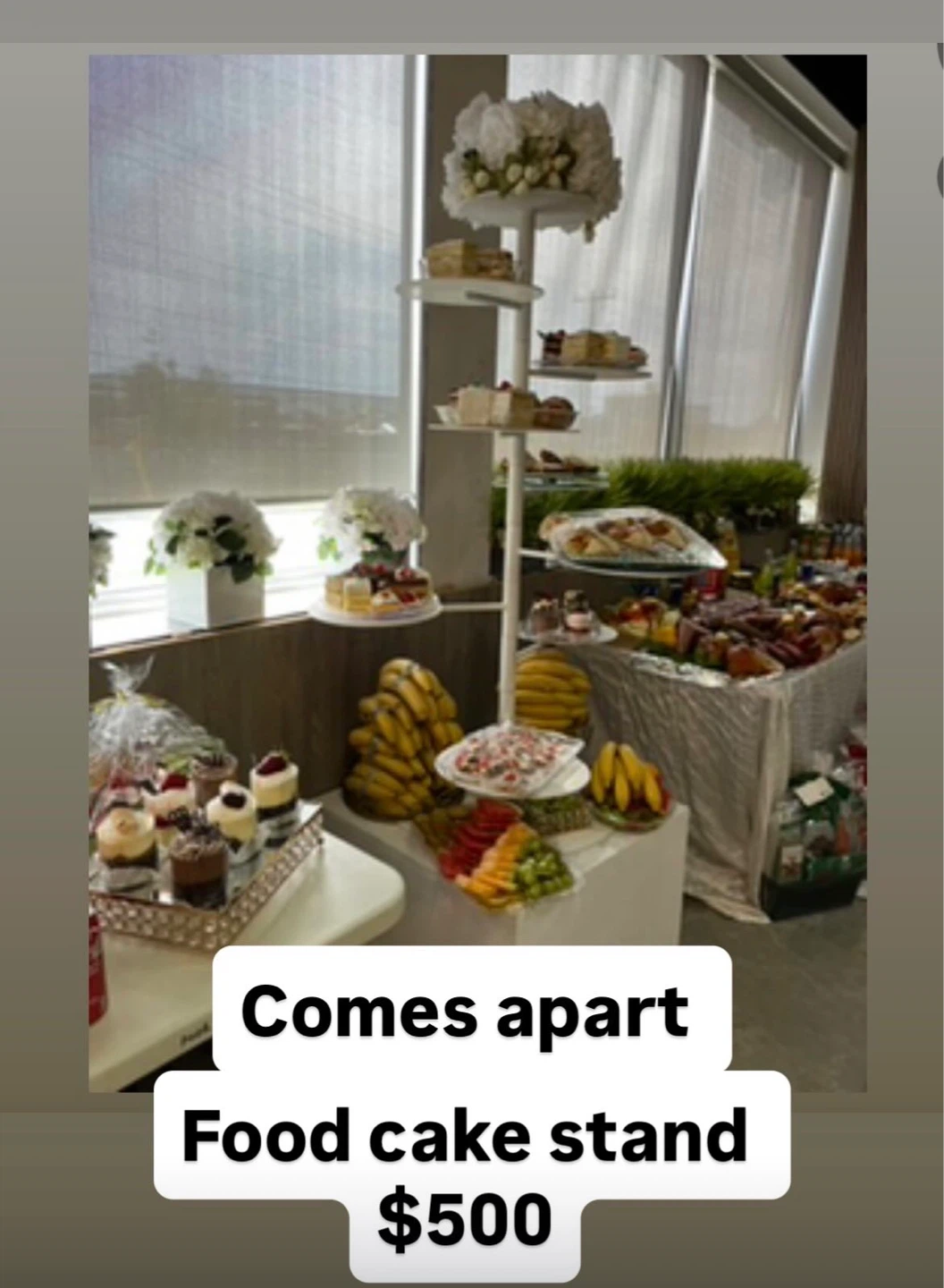 Food Cake Stand