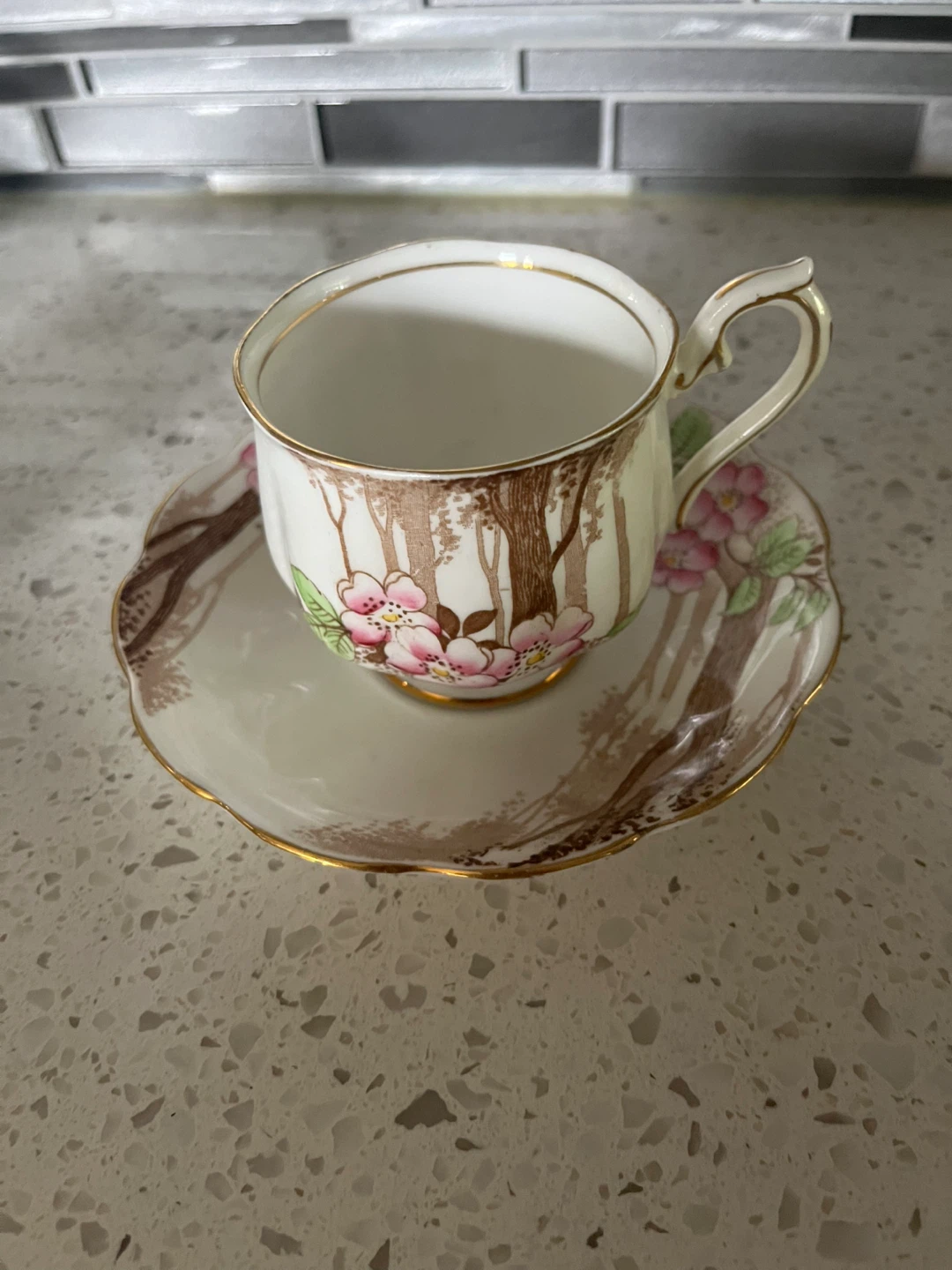 Royal Albert Bone China Teacup and Saucer Set