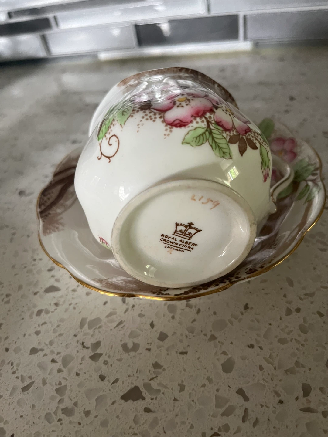 Royal Albert Bone China Teacup and Saucer Set - photo 2