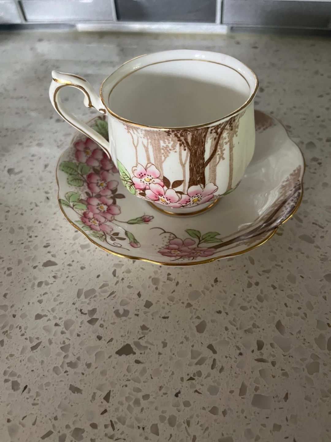 Royal Albert Bone China Teacup and Saucer Set - photo 3