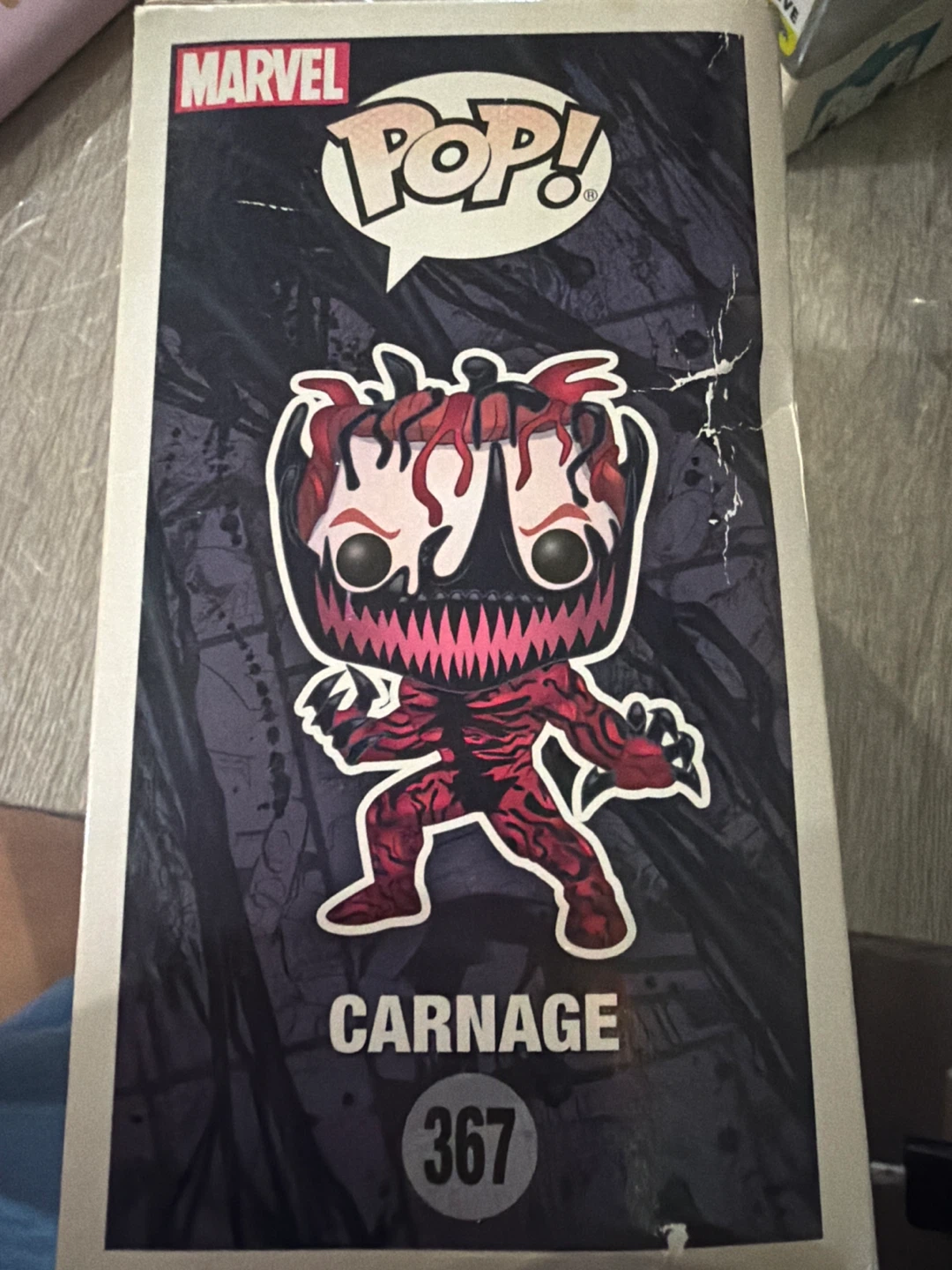 Funko Pop! Marvel Carnage #367 Bobblehead by - photo 2