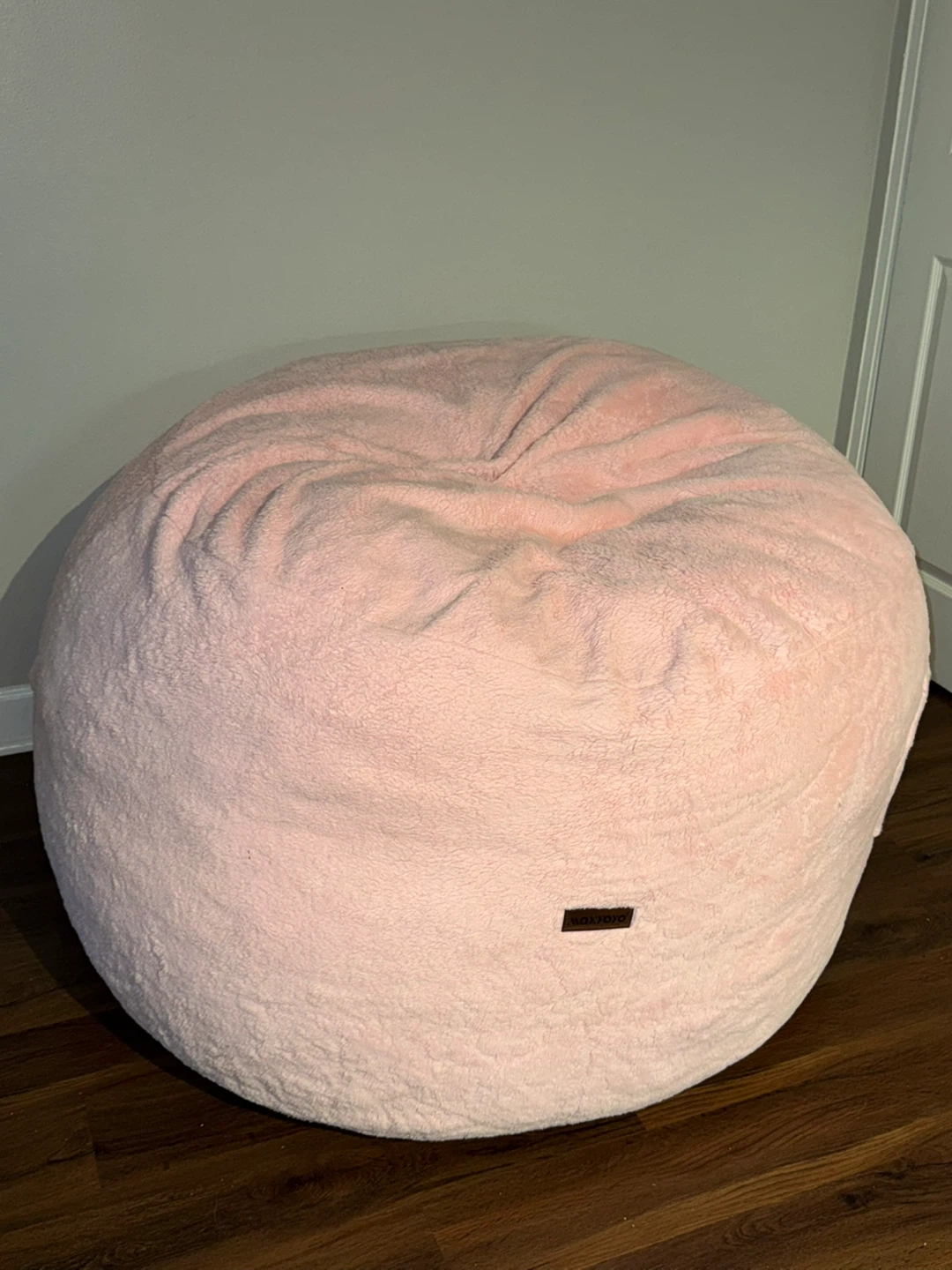 MAXYOYO Pink Fluffy Bean Bag
