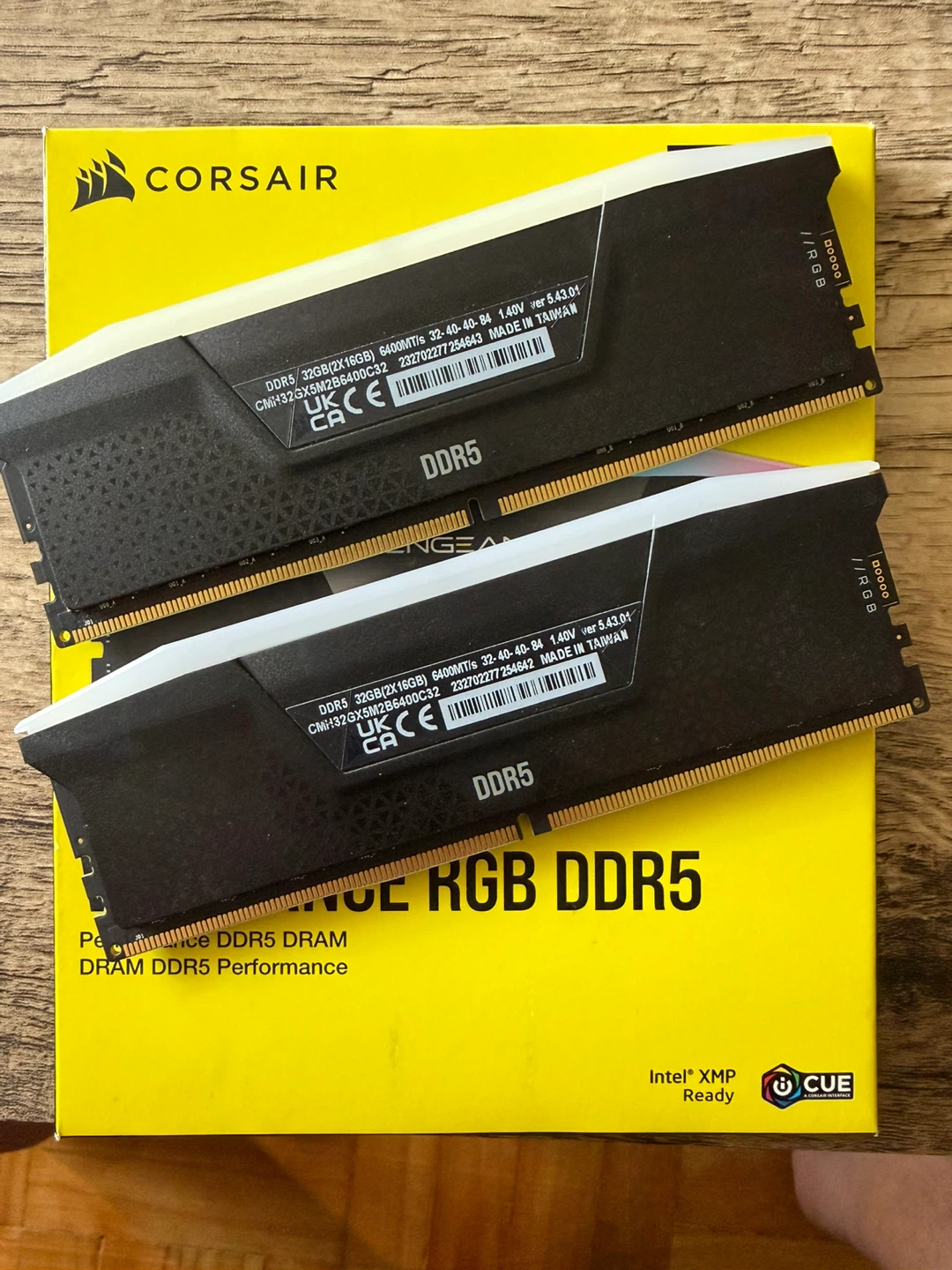 Corsair Vengeance RGB 32GB (2 x 16GB) DDR5-6400 CL32 - photo 2