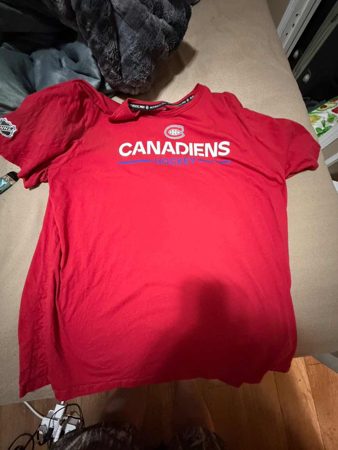Fanatics Montreal Canadiens Hockey T-Shirt - Red - 2XL