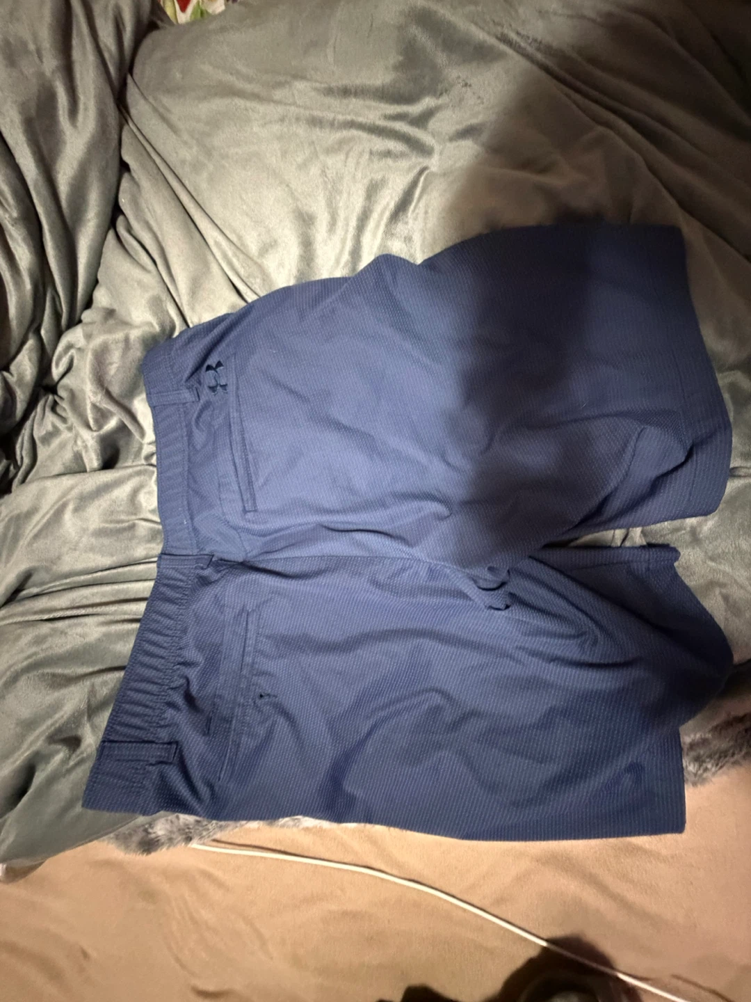 Under Armour Blue Athletic Shorts - photo 3