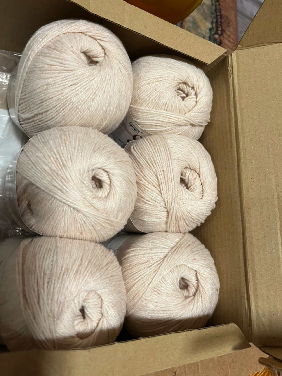 6 Skeins of Cashmere Yarn