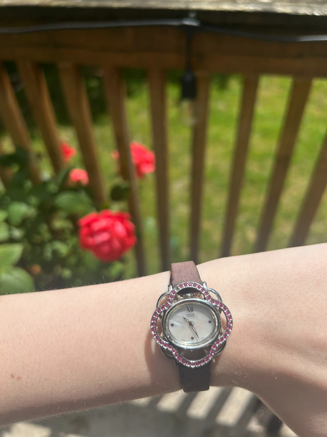 Citizen Watch with Pink Stones - photo 2