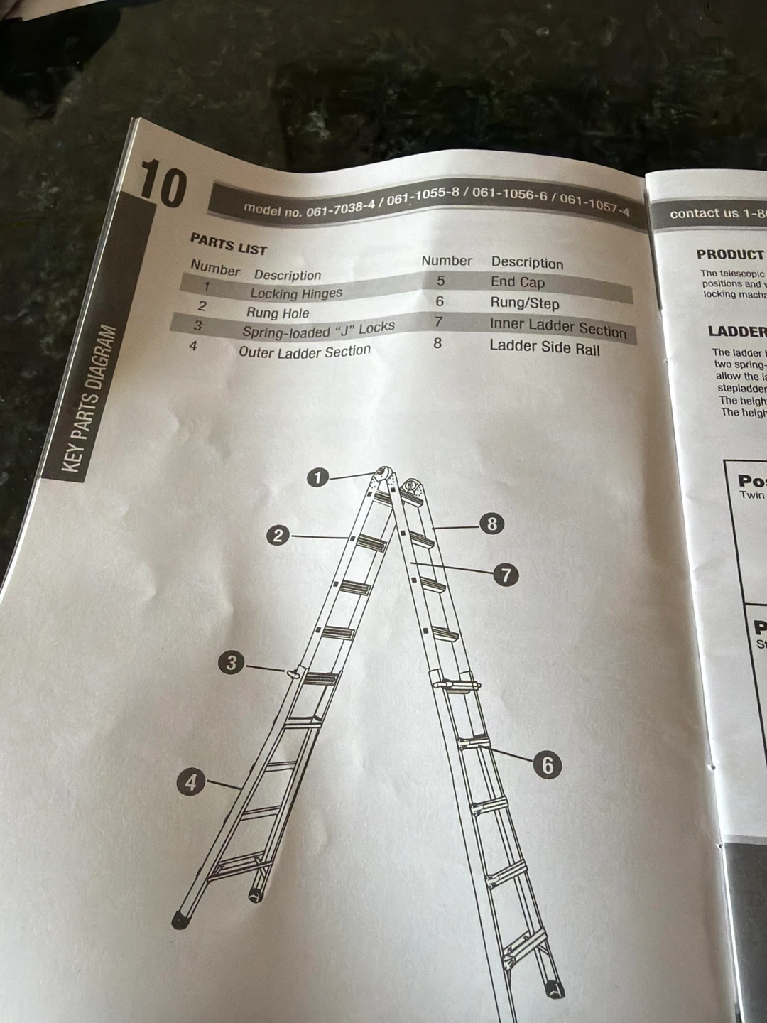 Mastercraft Telescopic Aluminum Multi-Task Ladder - photo 2