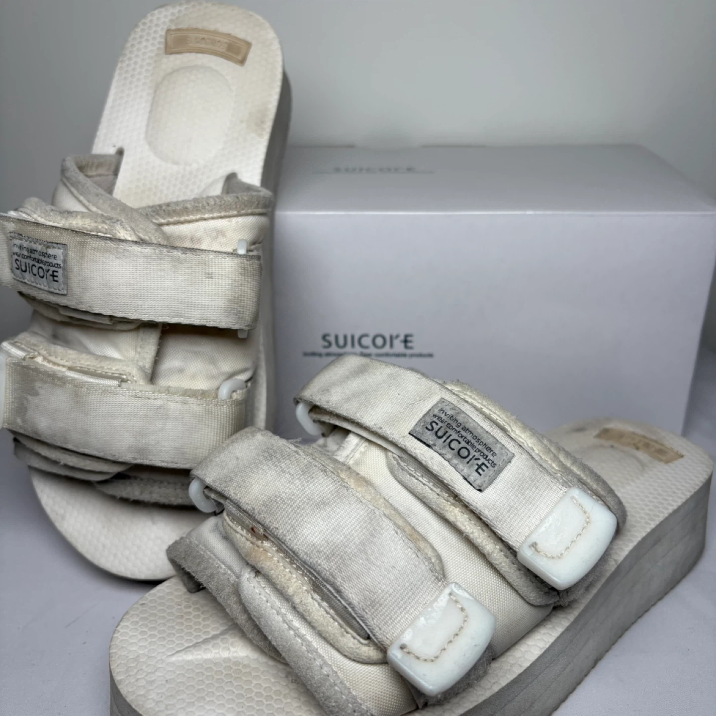 SUICOKE - Platform MOTO-VPO Sandals