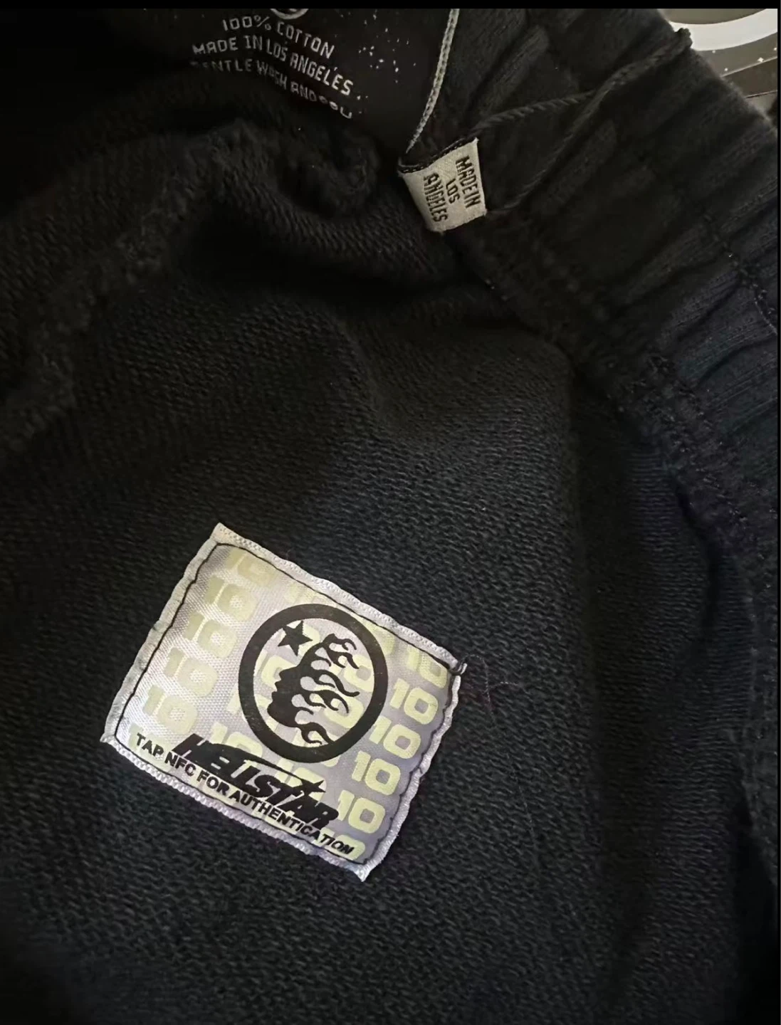 Heilstar Black Cotton Sweatpants - photo 5