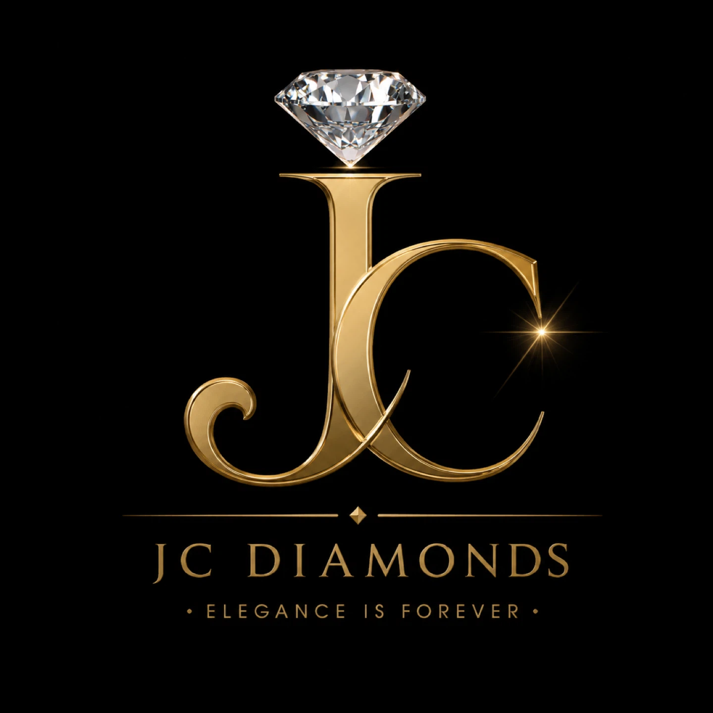 JC Diamonds Crystal Energy Bottle with Natural Gemstones
