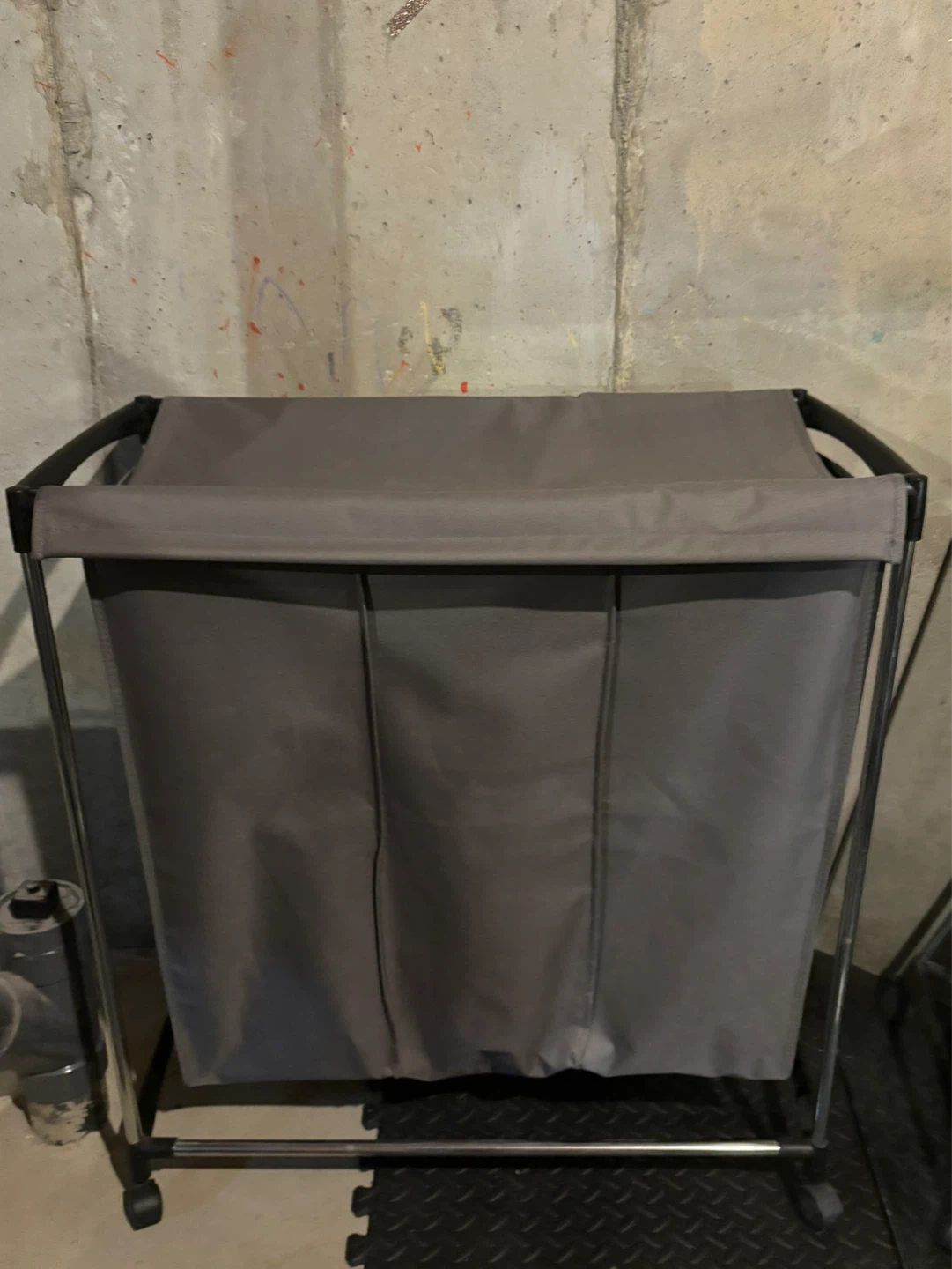 Rolling 3-Bag Laundry Sorter / Hamper
