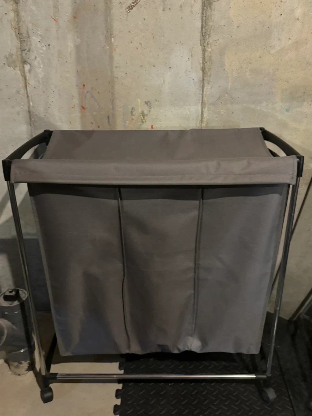 Rolling 3-Bag Laundry Sorter / Hamper