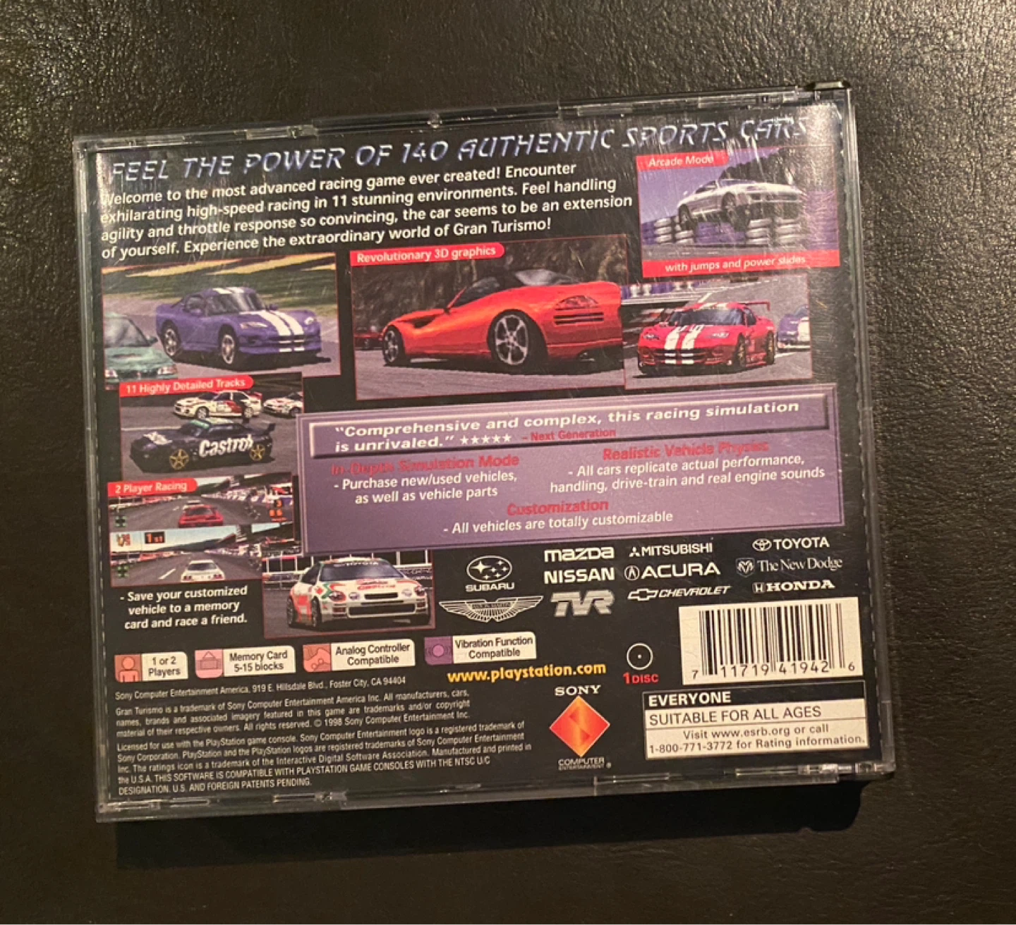 Gran Turismo Greatest Hits PS1 (CIB) - photo 4