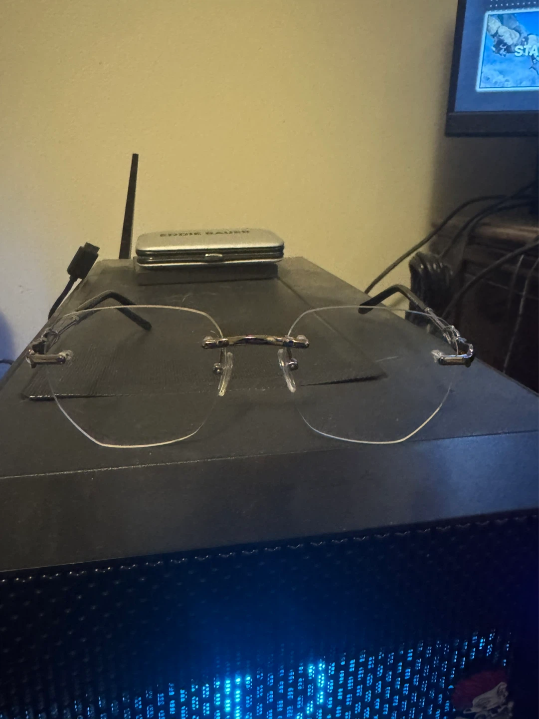 Cartier Rimless Glasses
