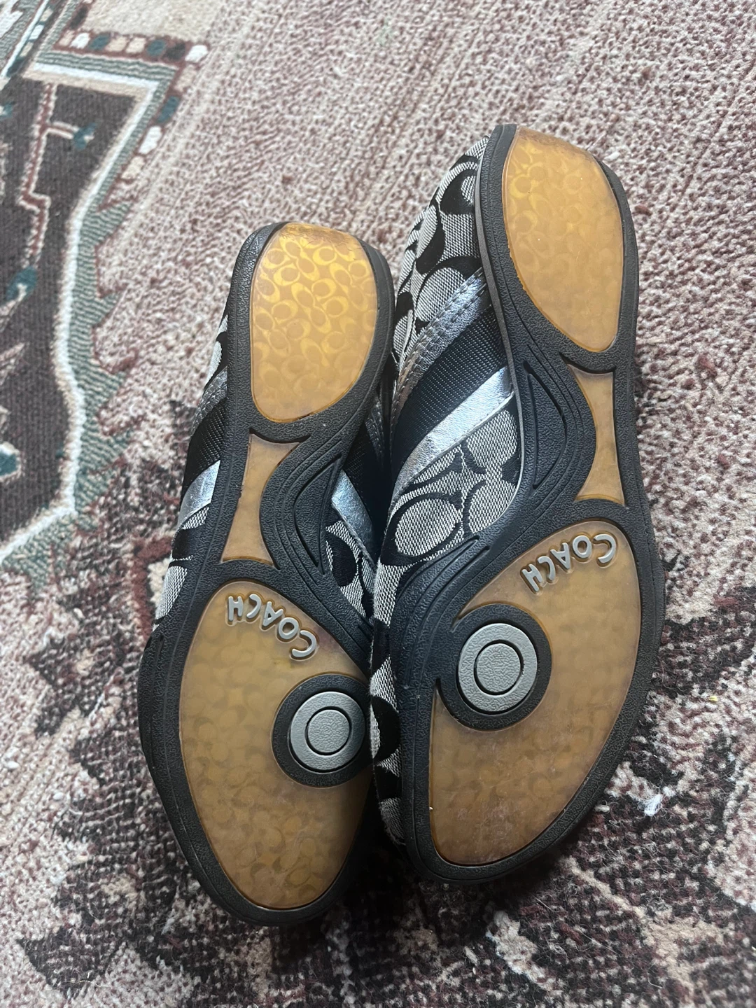 Coach Signature Pattern Sneakers - photo 2