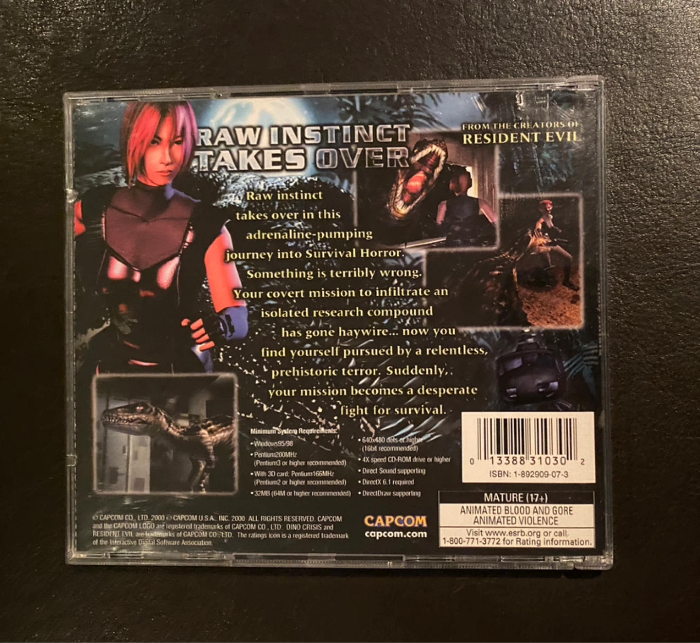 Dino Crisis PC-CD ROM (CIB) - photo 3