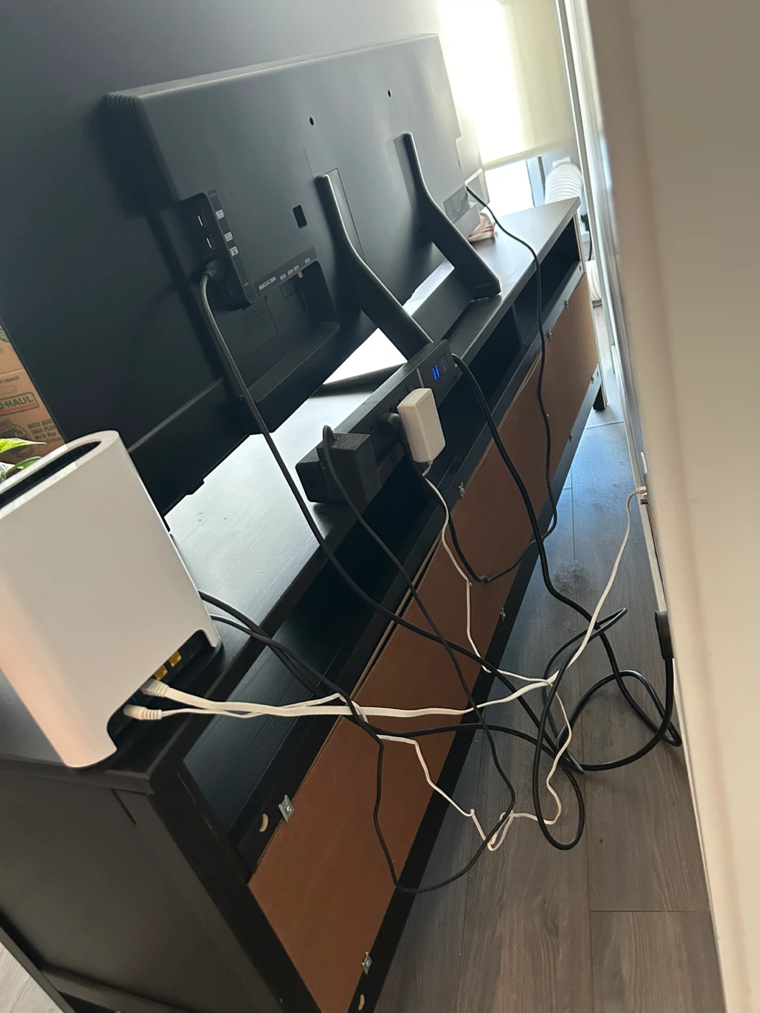 IKEA HEMNES TV Bench - Black-Brown - photo 4