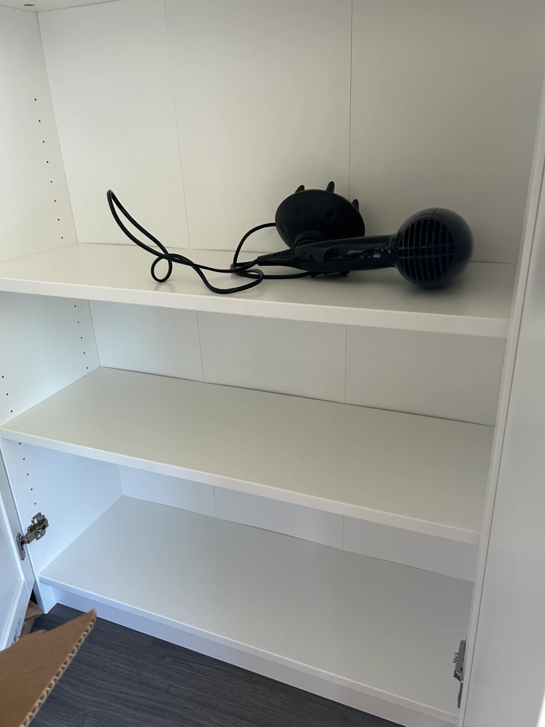 IKEA BILLY / OXBERG Bookcase with Glass Doors - White - photo 4