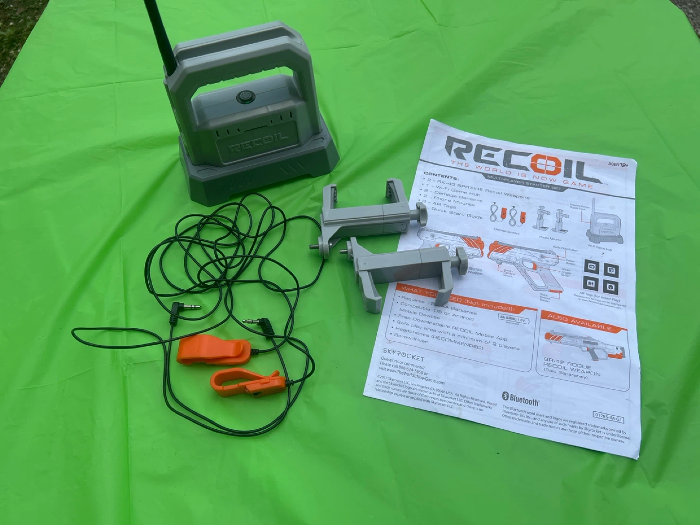 Skyrocket RECOIL game hub plus sensors & phone mounts