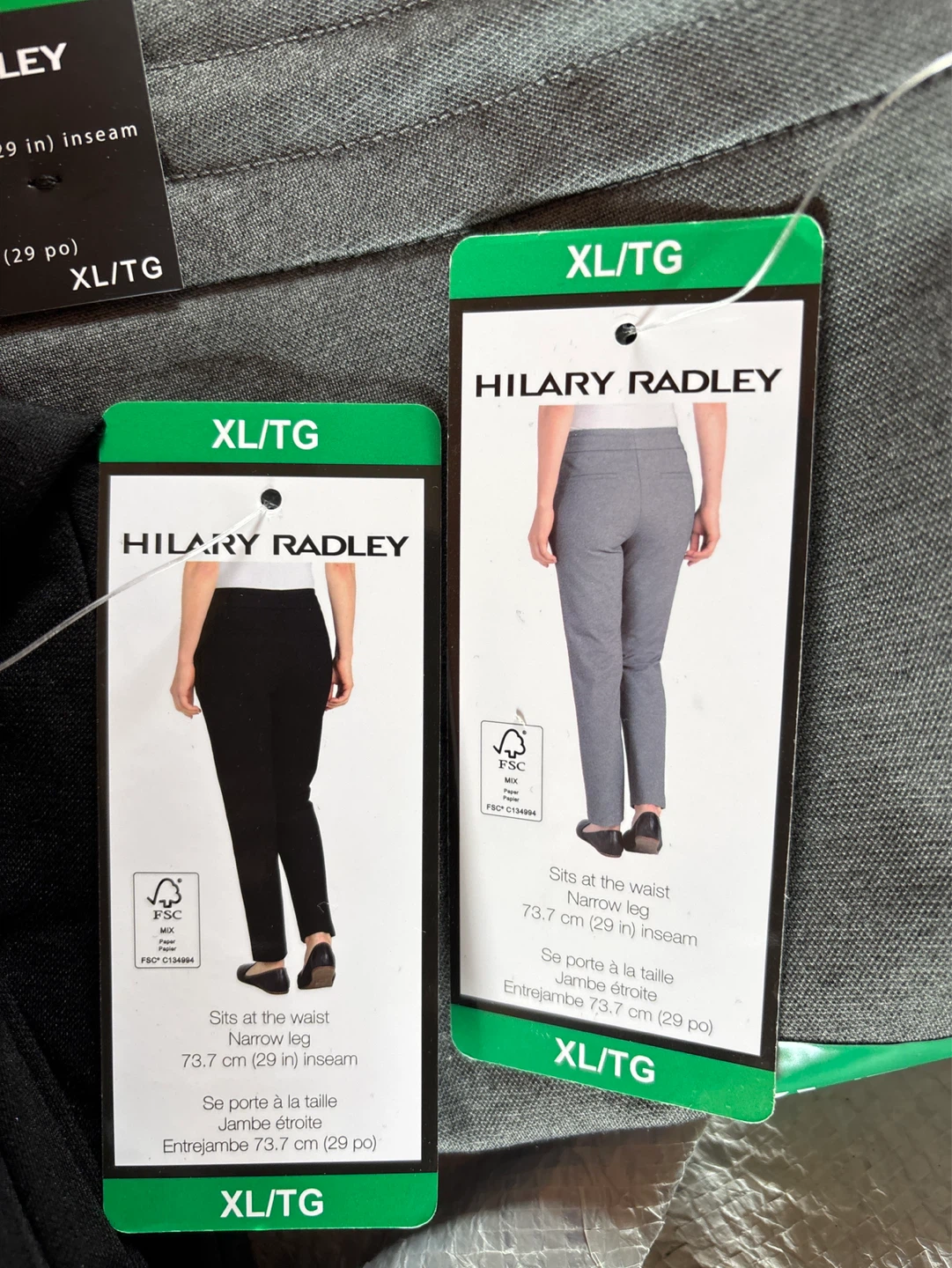 Hilary Radley XL/TG Black Narrow Leg Pants - photo 4