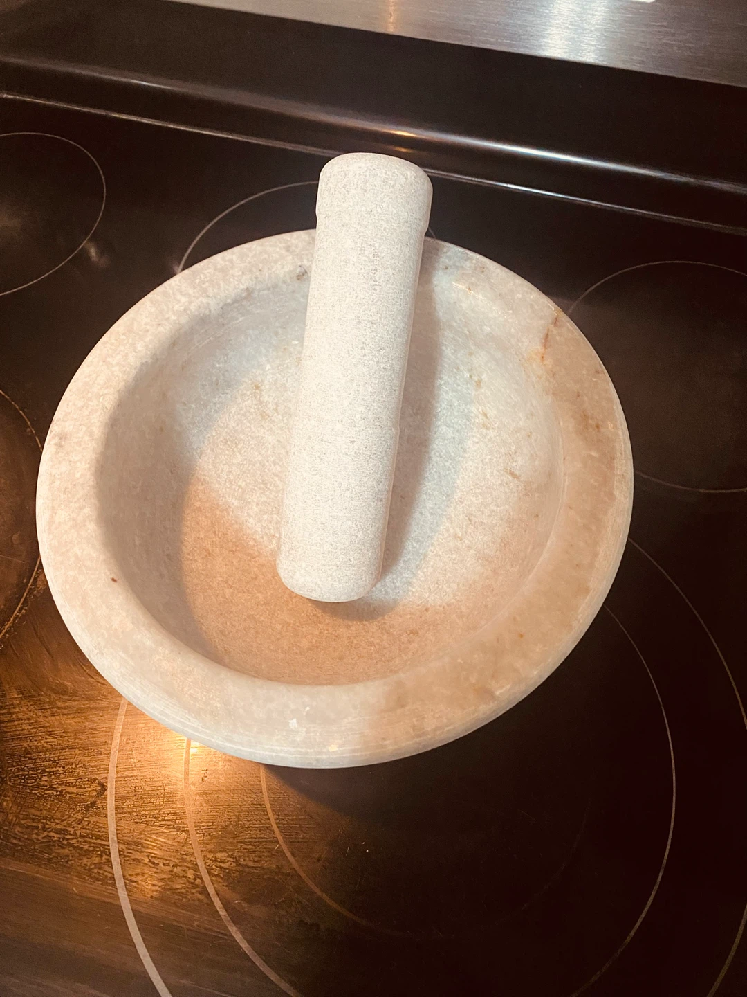 Marble Mortar and Pestle Set