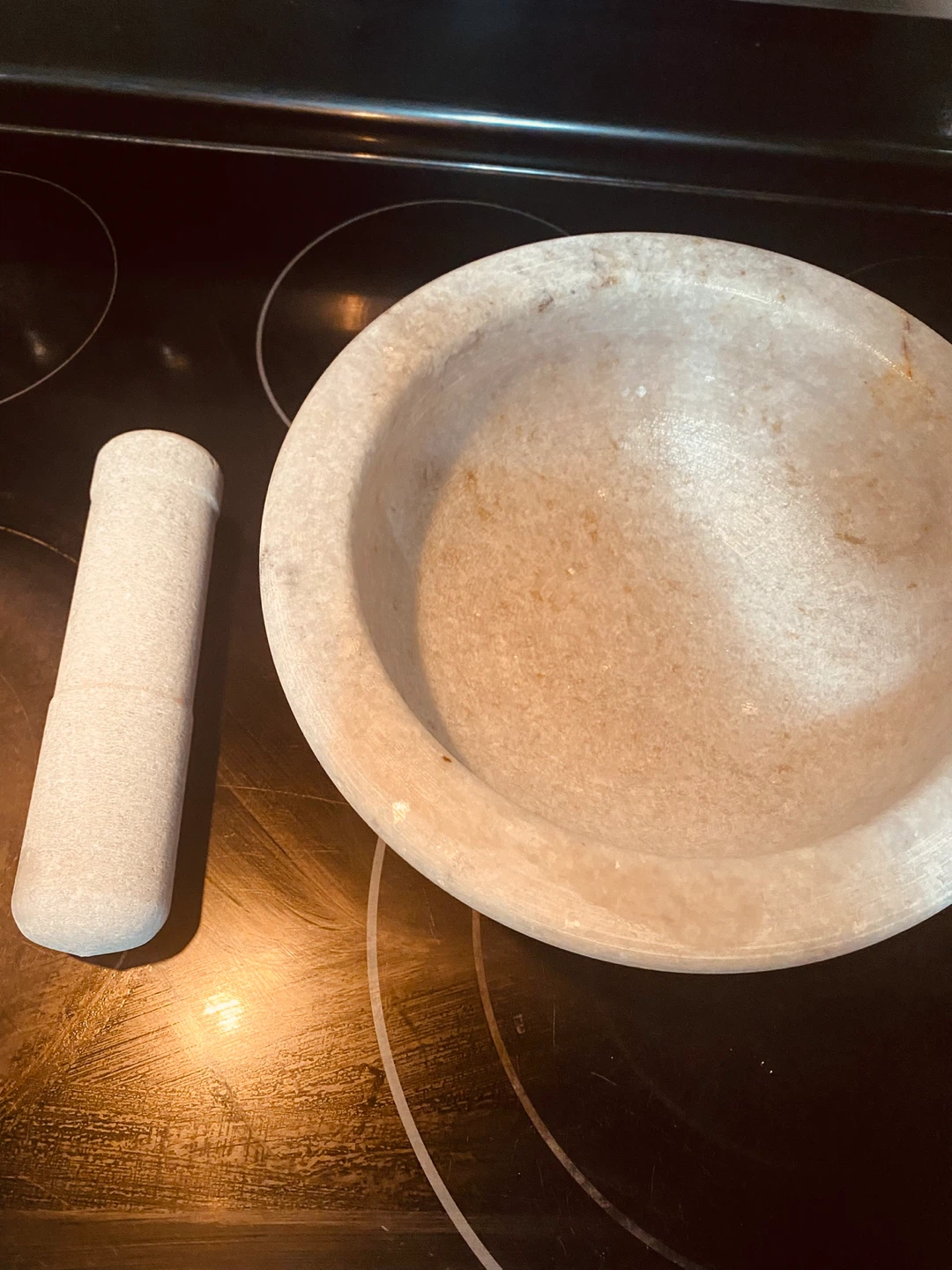 Marble Mortar and Pestle Set - photo 5