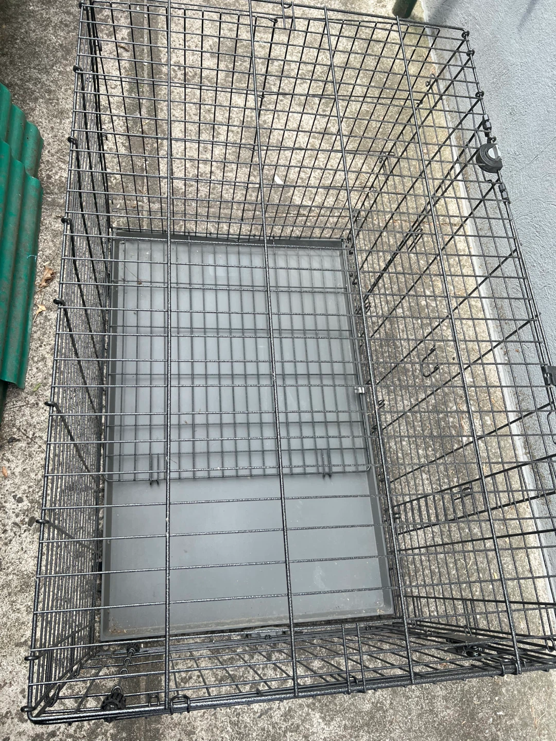 Black Wire Dog Crate - photo 3
