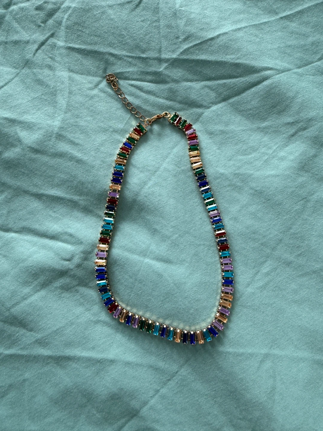 Colourful Gemstone Choker Necklace