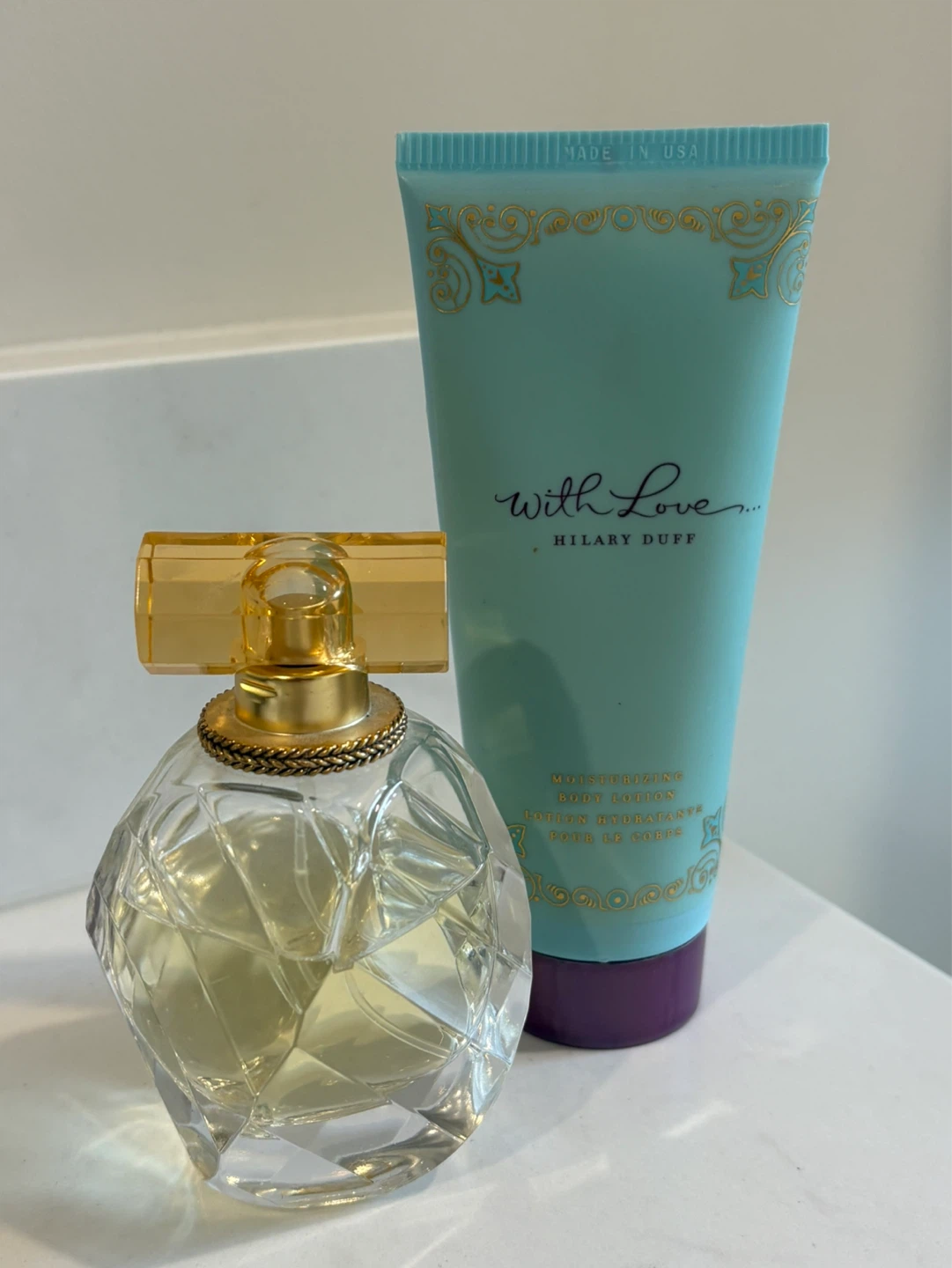 Hilary Duff With Love Perfume & Body Lotion Set
