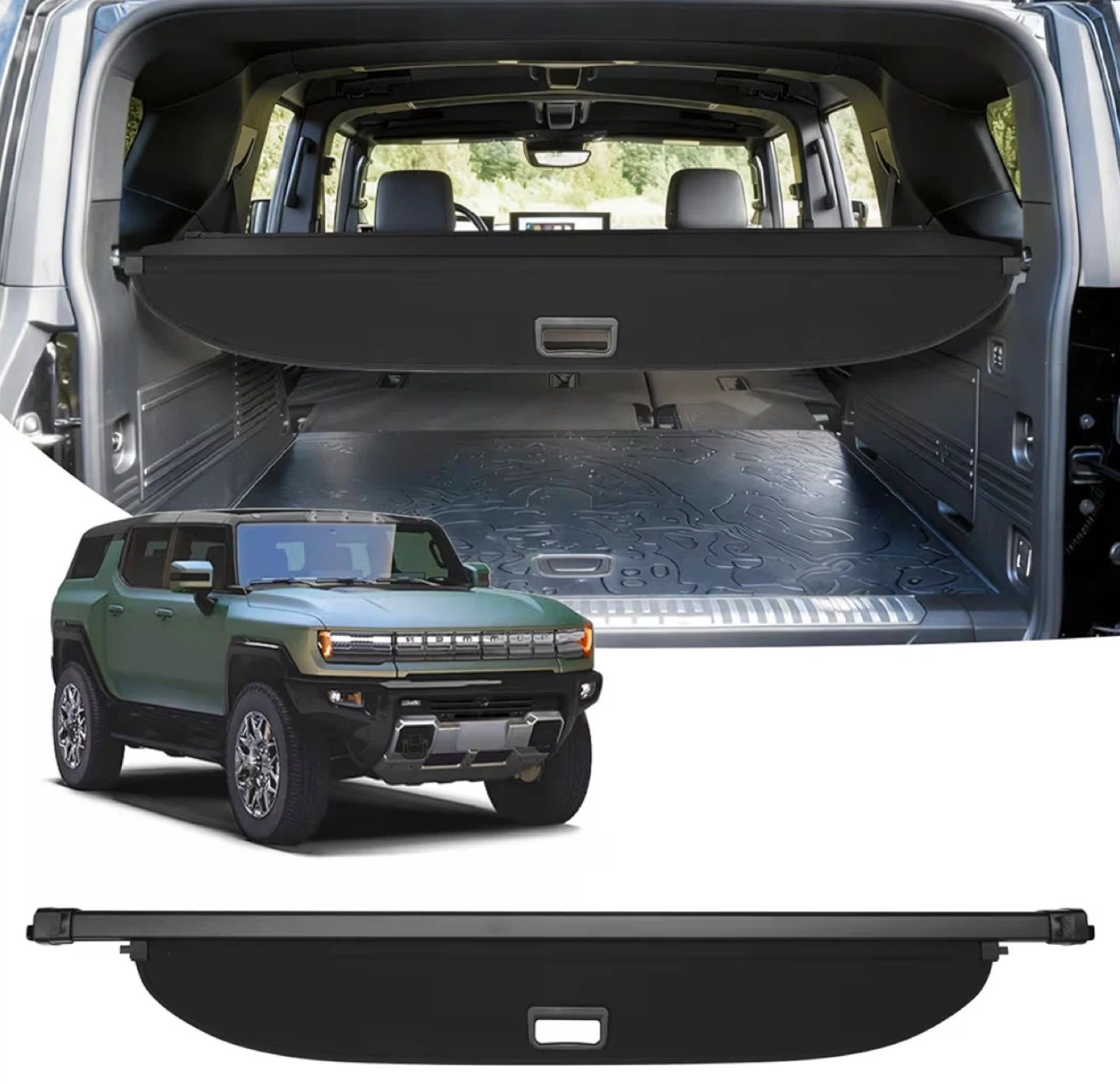 2024-2025 GMC Hummer EV Privacy Cargo Cover