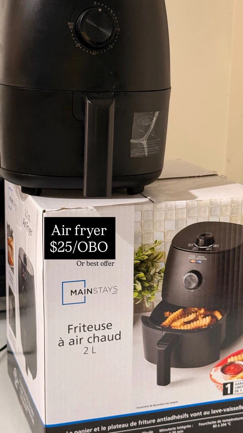 Mainstays Air Fryer 2L