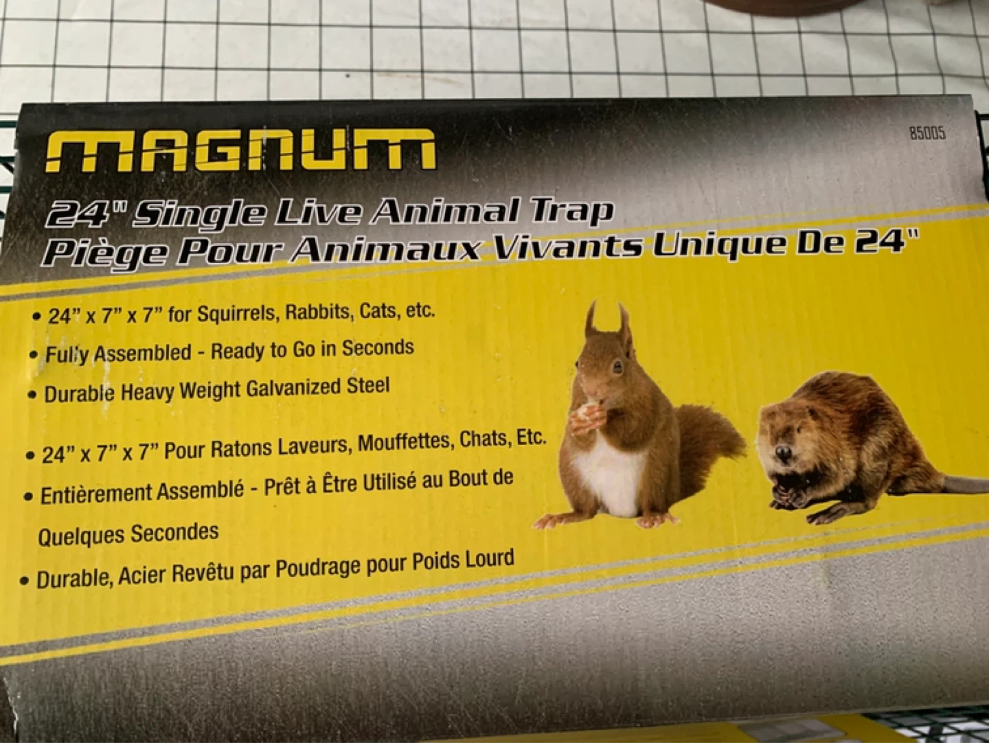 Magnum 24" Single Live Animal Trap - photo 2