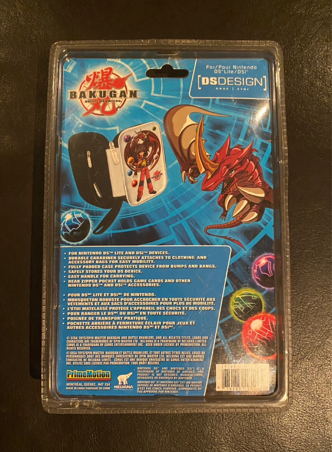 Bakugan Nintendo DS Case (Sealed) - photo 2