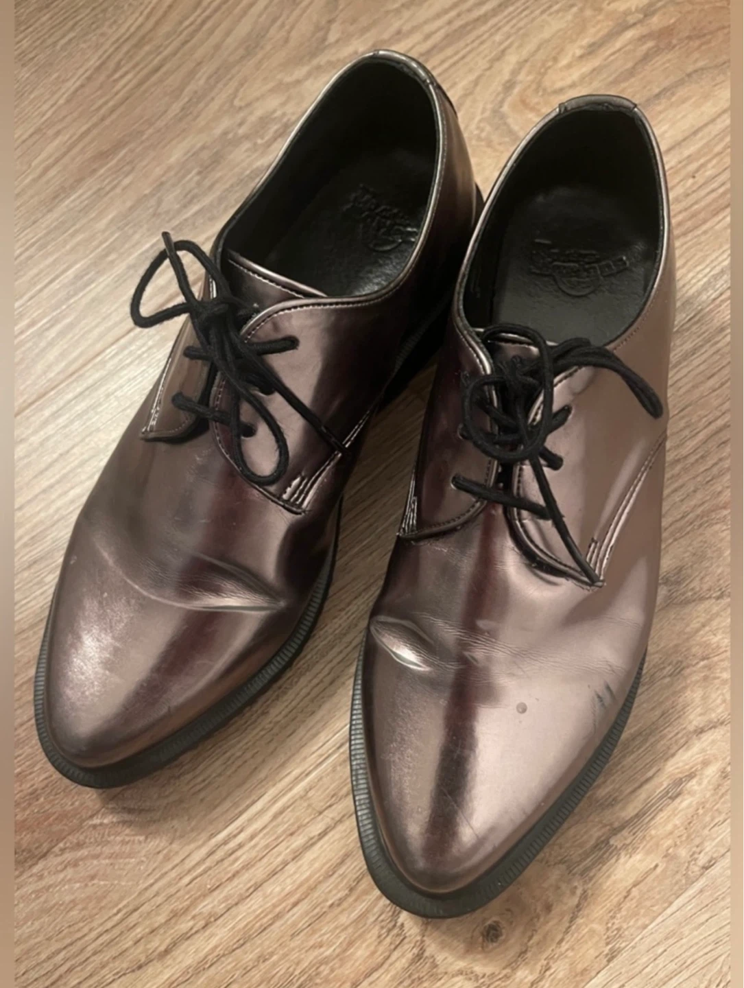 Dr. Martens Tanner Metallic Pewter Oxfords size EU 38 - photo 4