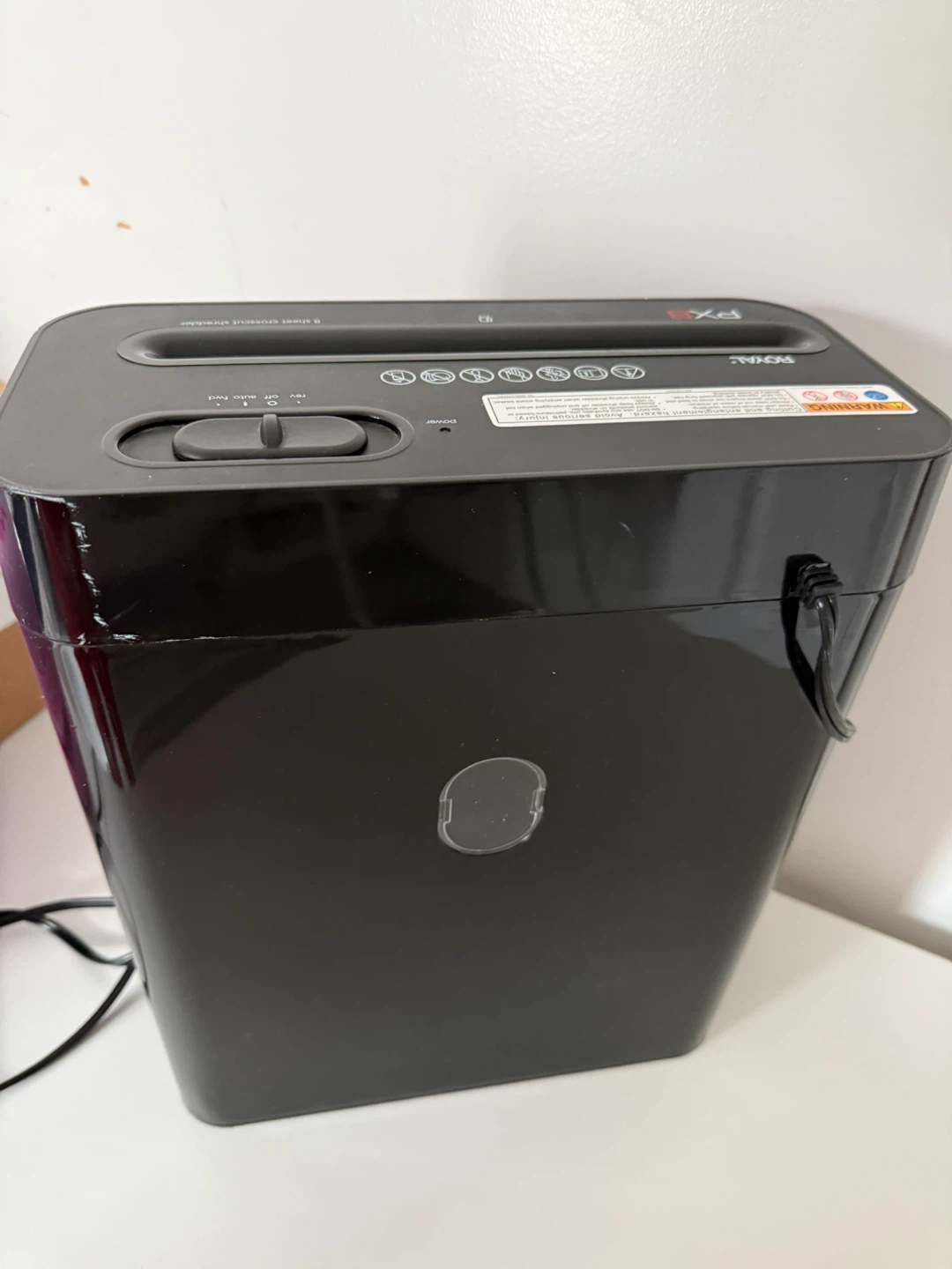 Royal PX8 8-Sheet Crosscut Shredder - photo 2