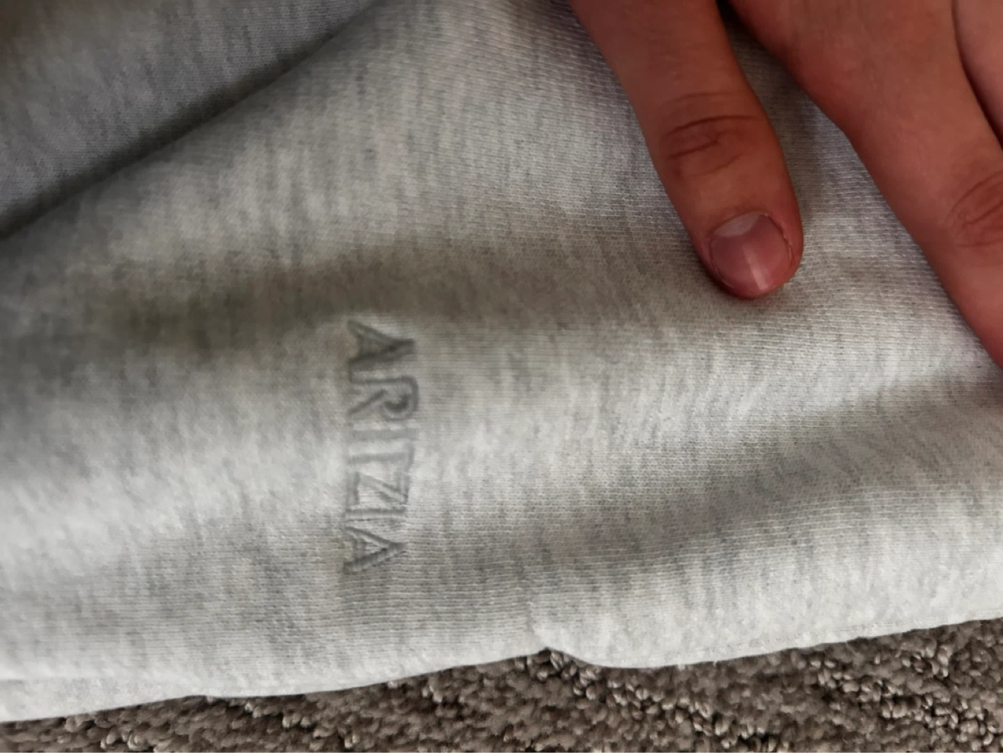 Aritzia Grey Fleece Sweatpants Size XXS - photo 2
