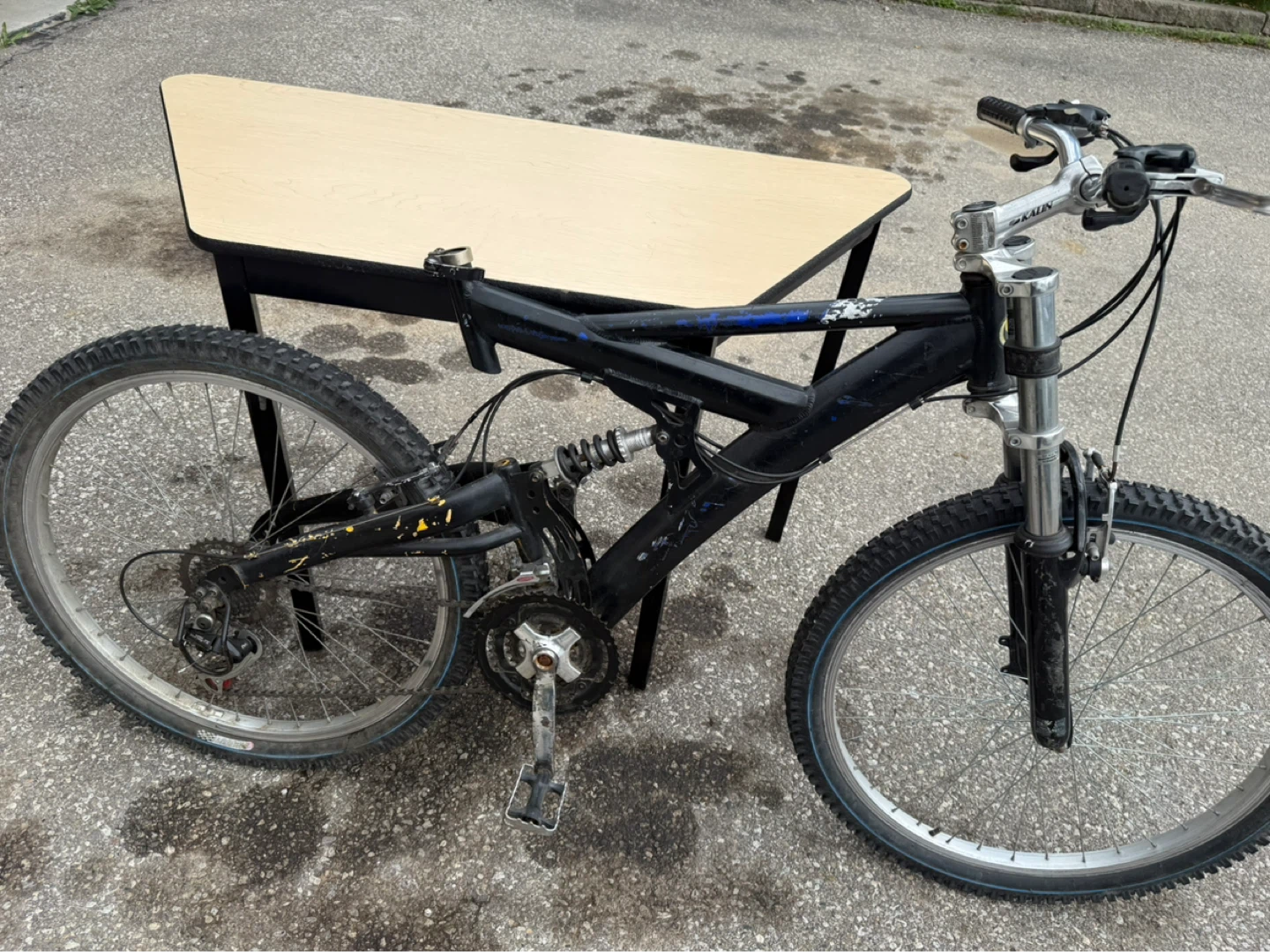 KALIN Black Full Suspension Mountain Bike - photo 5