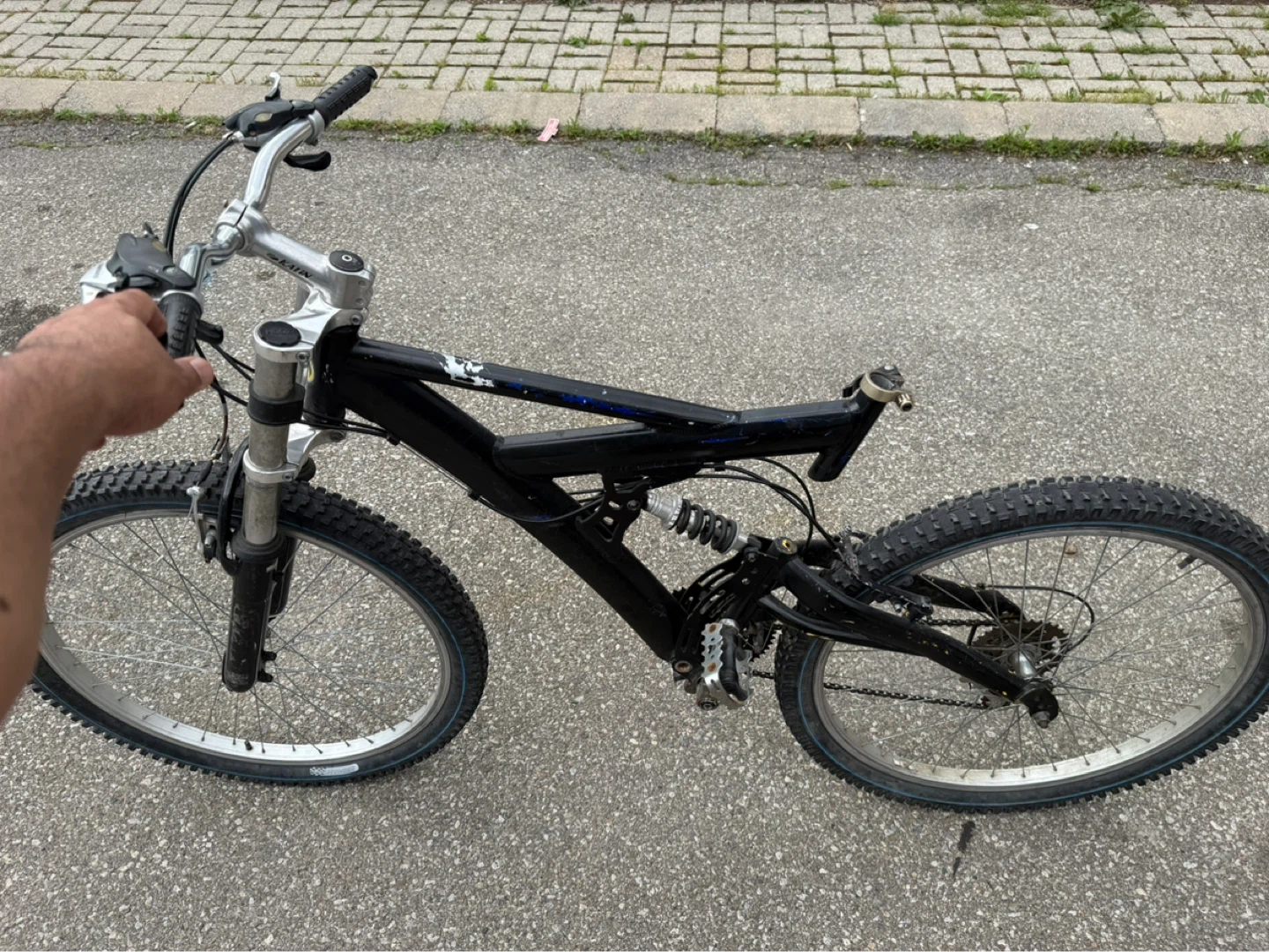 KALIN Black Full Suspension Mountain Bike - photo 3