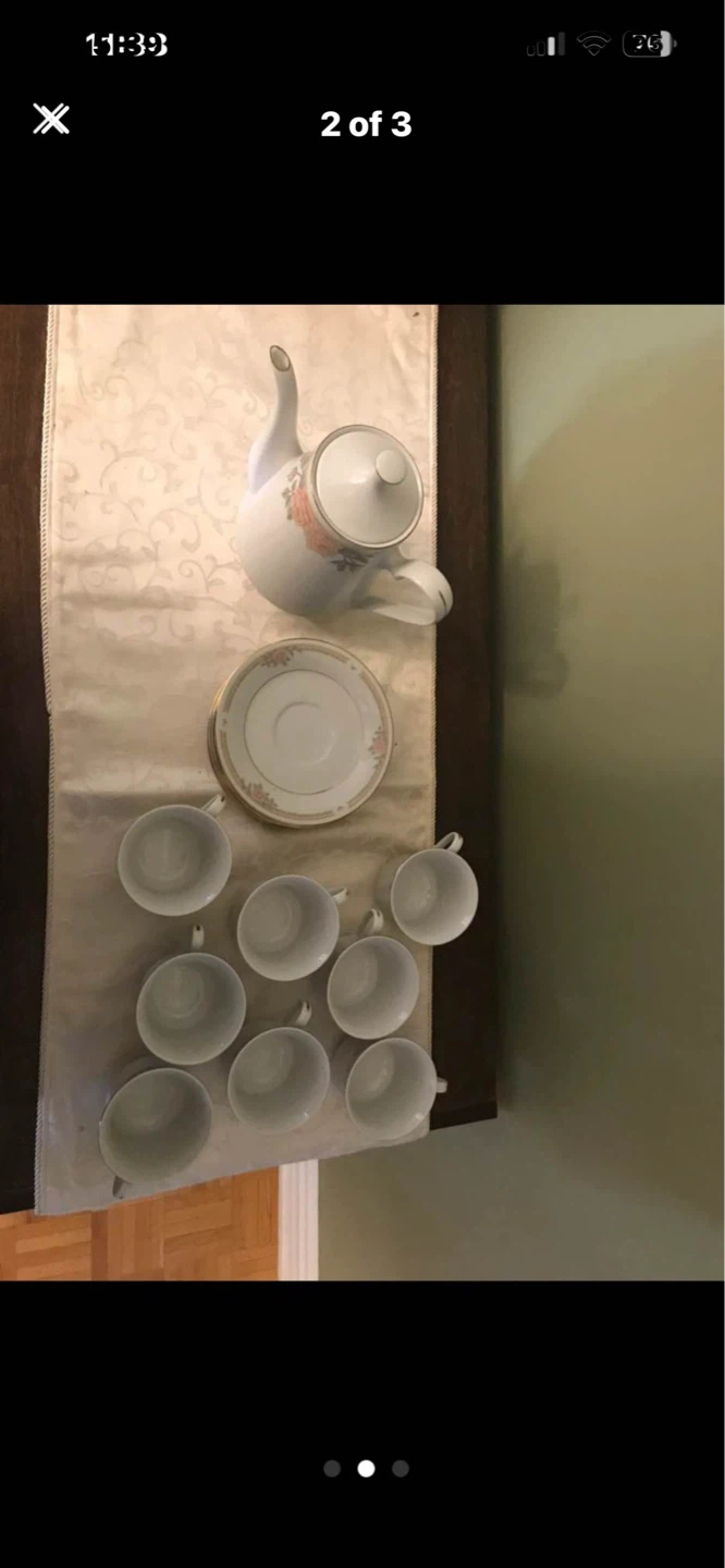 Lynne Fine China Tea Set - photo 2