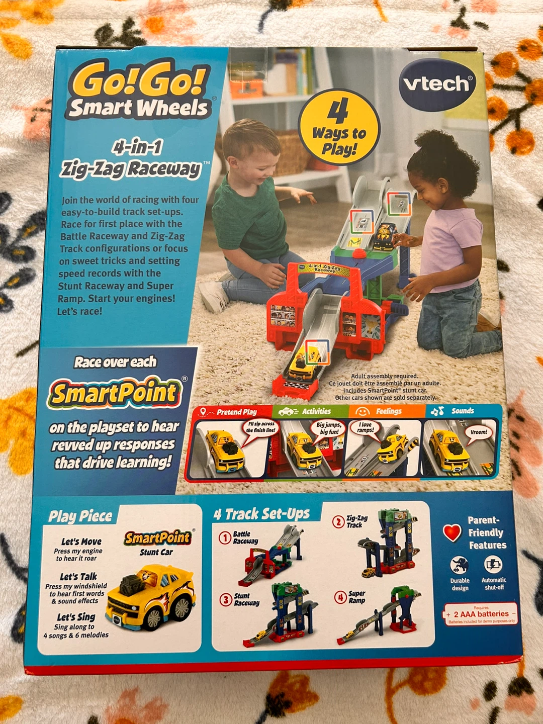 VTech Go! Go! Smart Wheels 4-in-1 Zig-Zag Raceway - photo 4
