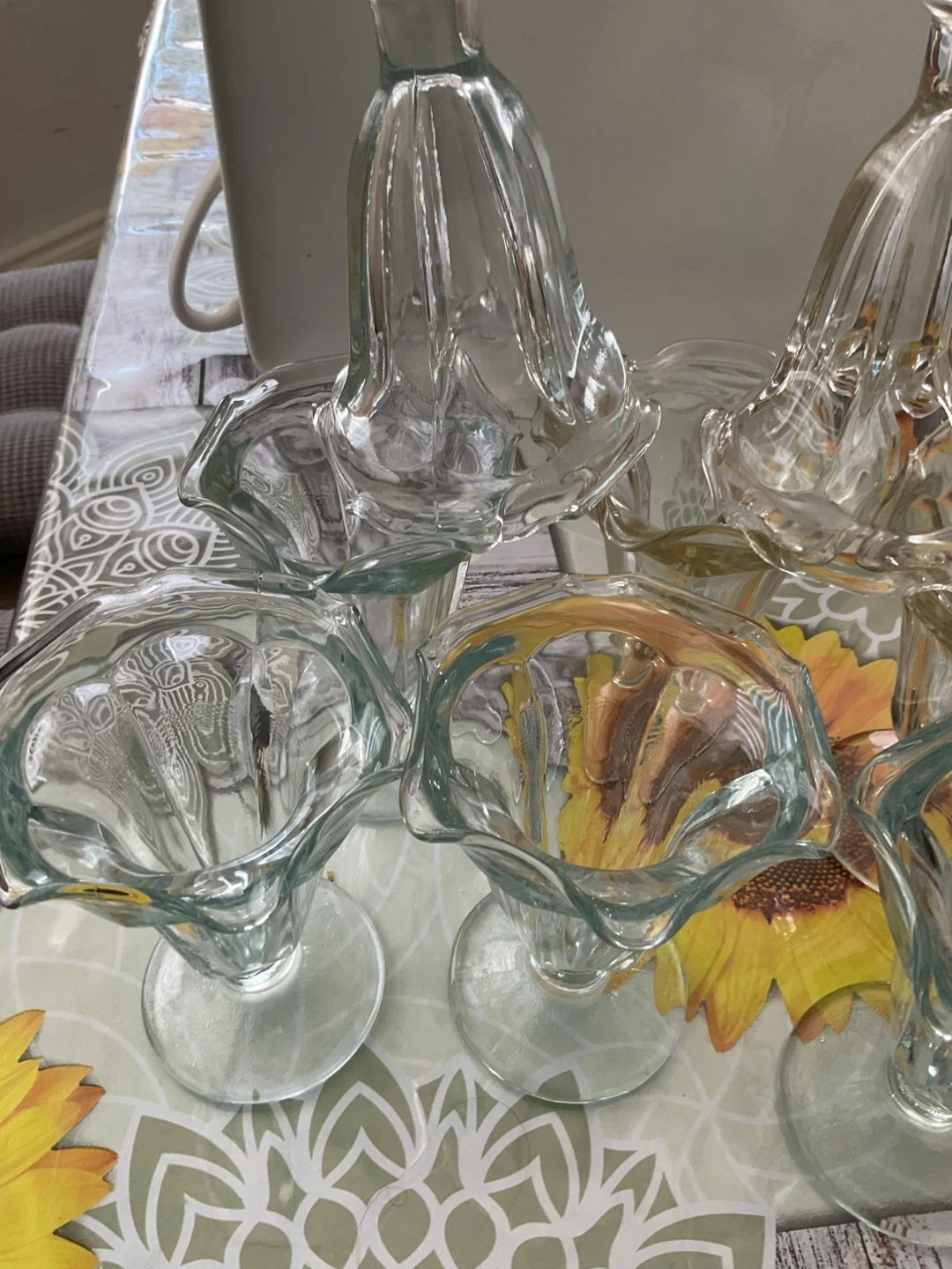 Set of 8glass sundae dishes - photo 5