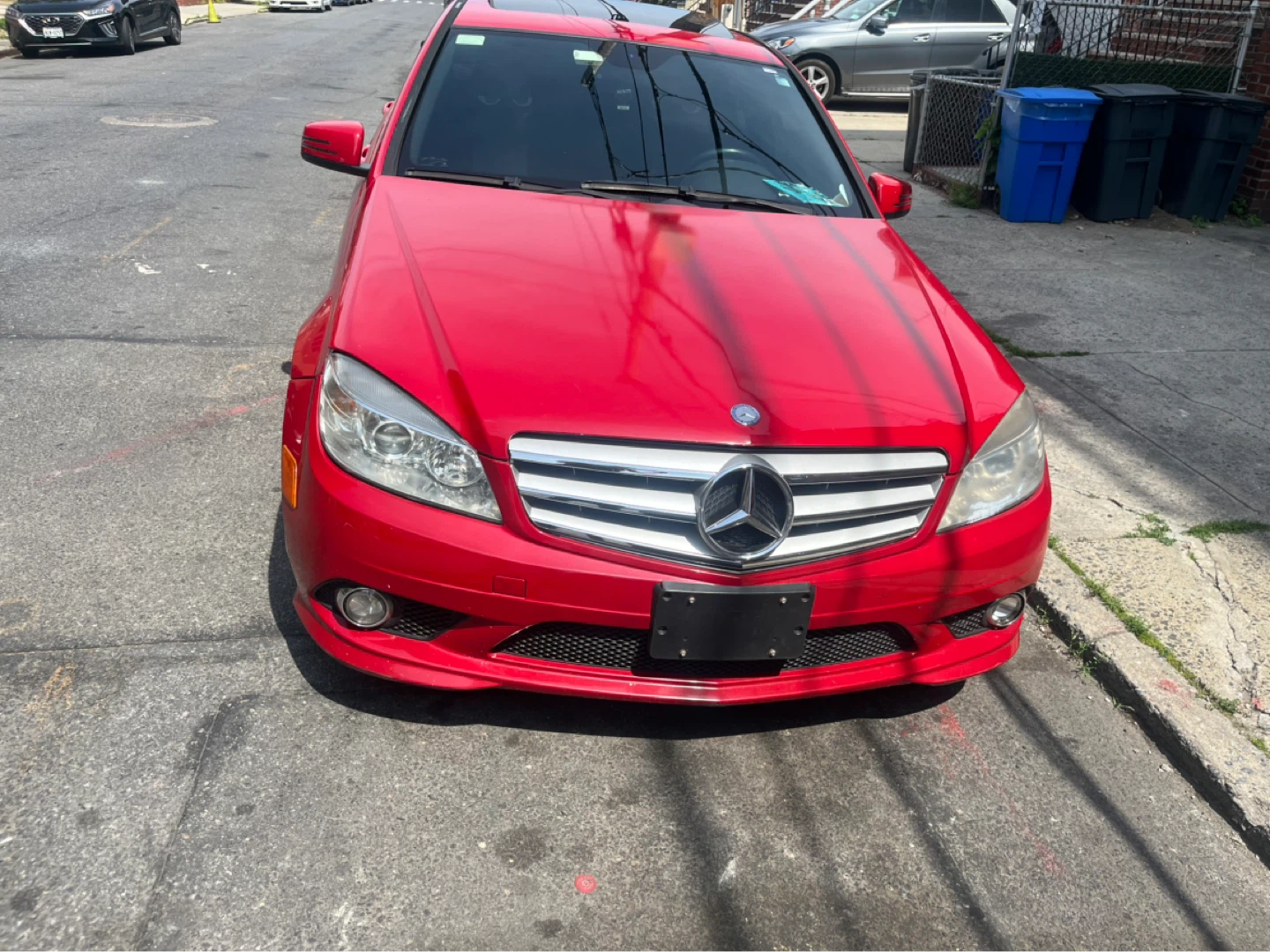 Red Mercedes-Benz C300 Sedan - photo 2