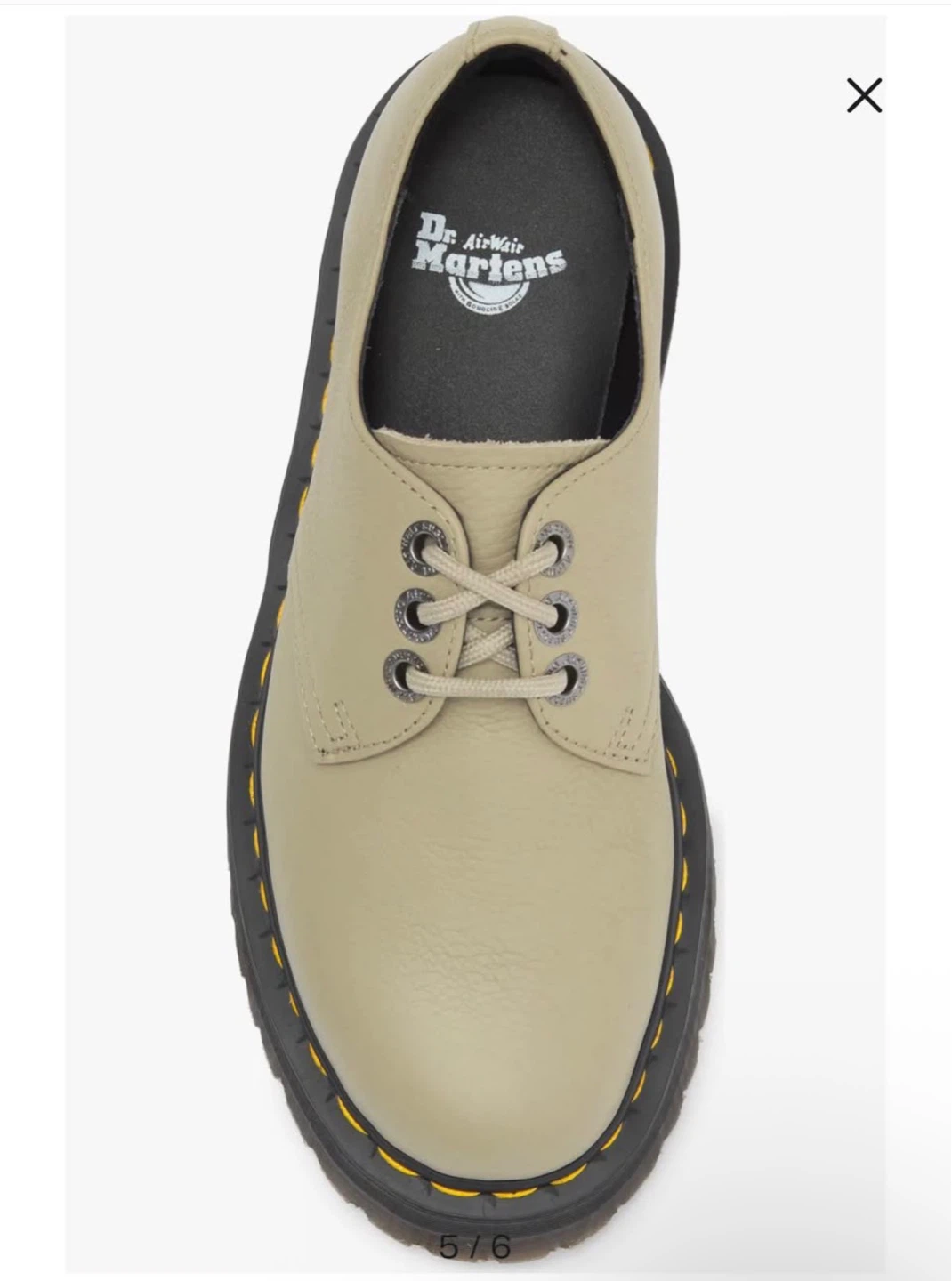 Dr. Martens Platform Oxford Shoes Tan Leather Size 11 USM - photo 4