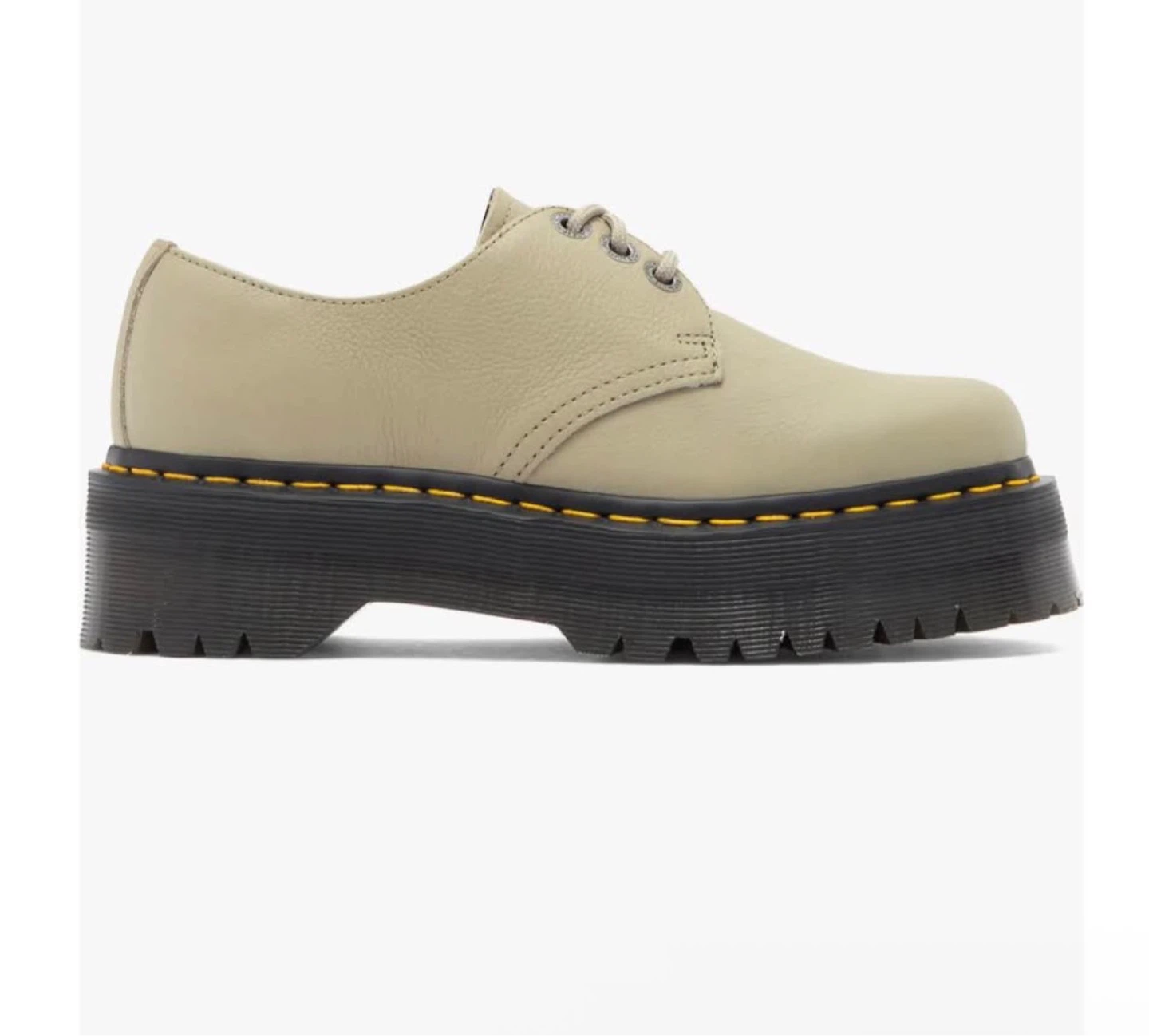 Dr. Martens Platform Oxford Shoes Tan Leather Size 11 USM - photo 2
