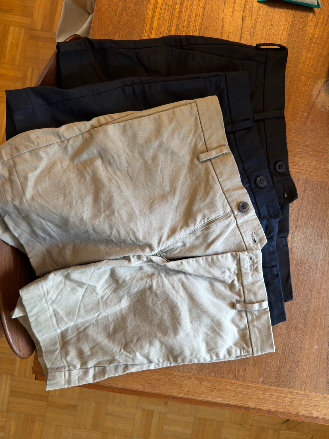 3 UNIQLO Chino Shorts (5” inseam / 29” waist)